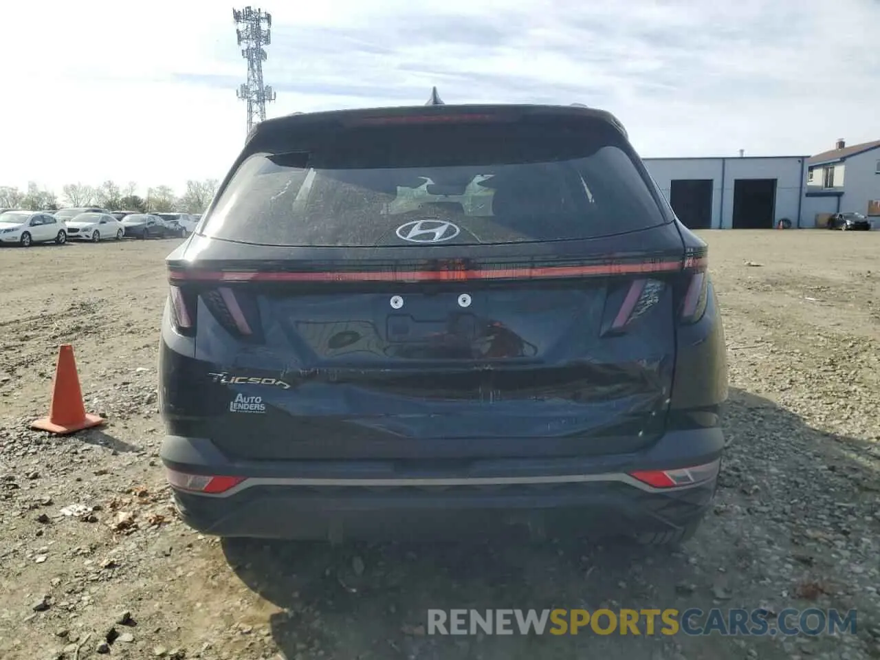 6 Photograph of a damaged car 5NMJB3AE6NH012915 HYUNDAI TUCSON 2022