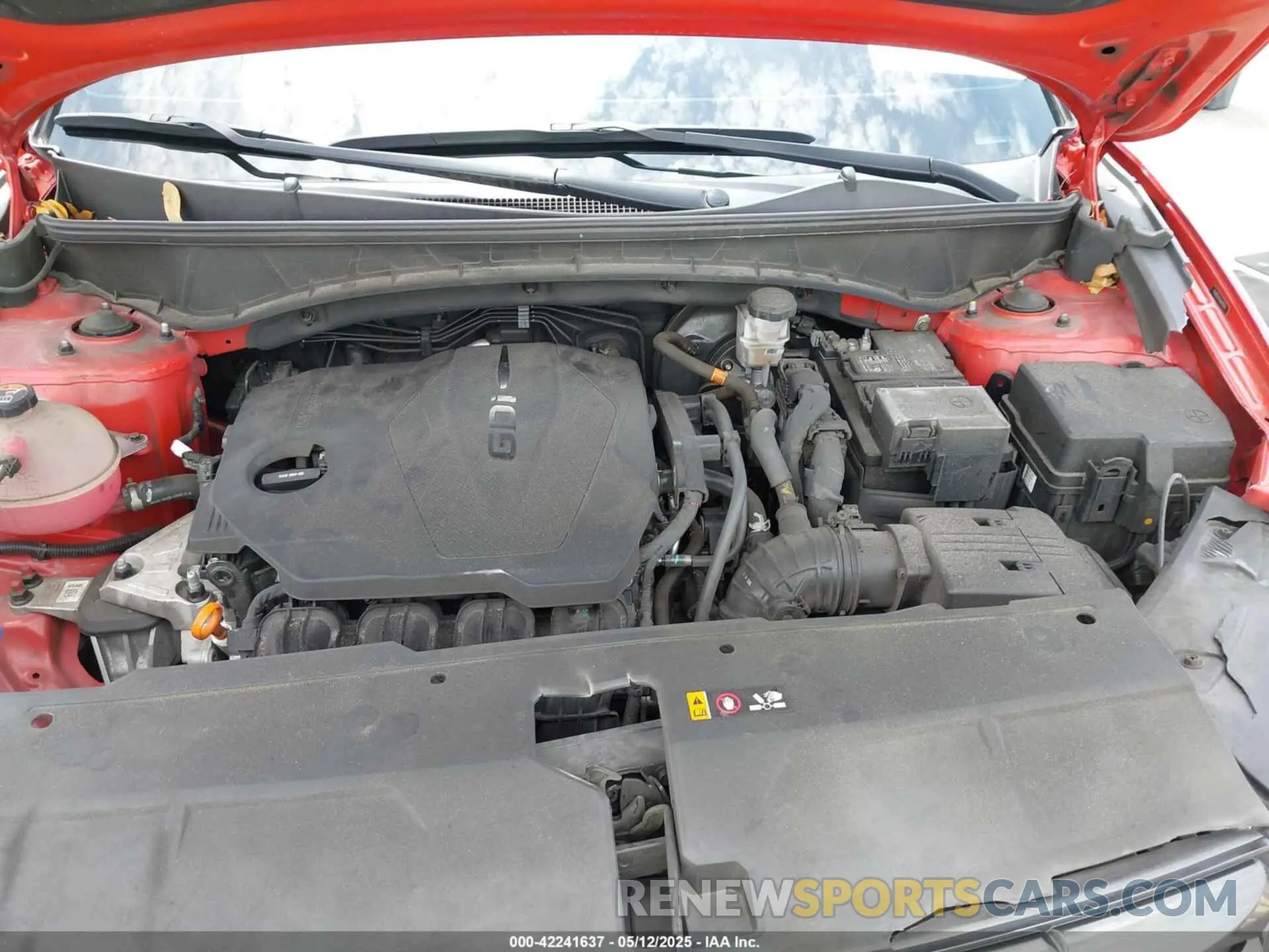 10 Photograph of a damaged car 5NMJB3AE6NH110374 HYUNDAI TUCSON 2022