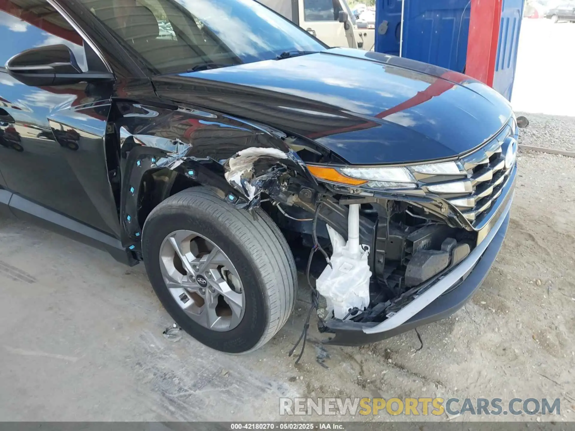 6 Photograph of a damaged car 5NMJB3AE6NH139325 HYUNDAI TUCSON 2022