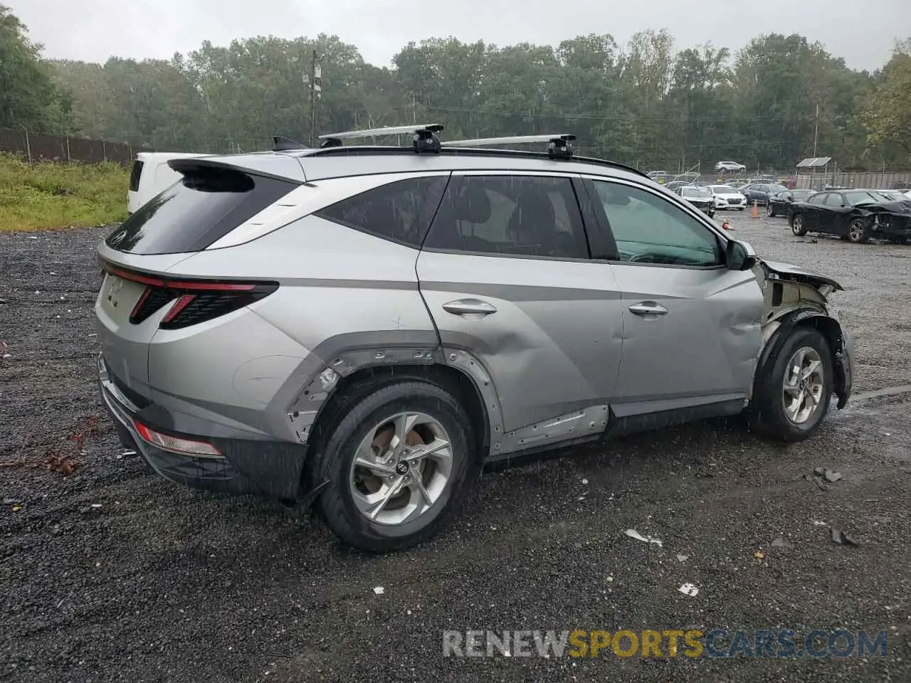 3 Photograph of a damaged car 5NMJB3AE7NH042005 HYUNDAI TUCSON 2022