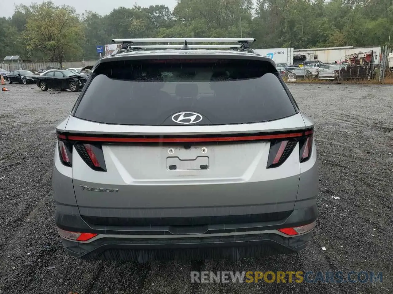 6 Photograph of a damaged car 5NMJB3AE7NH042005 HYUNDAI TUCSON 2022