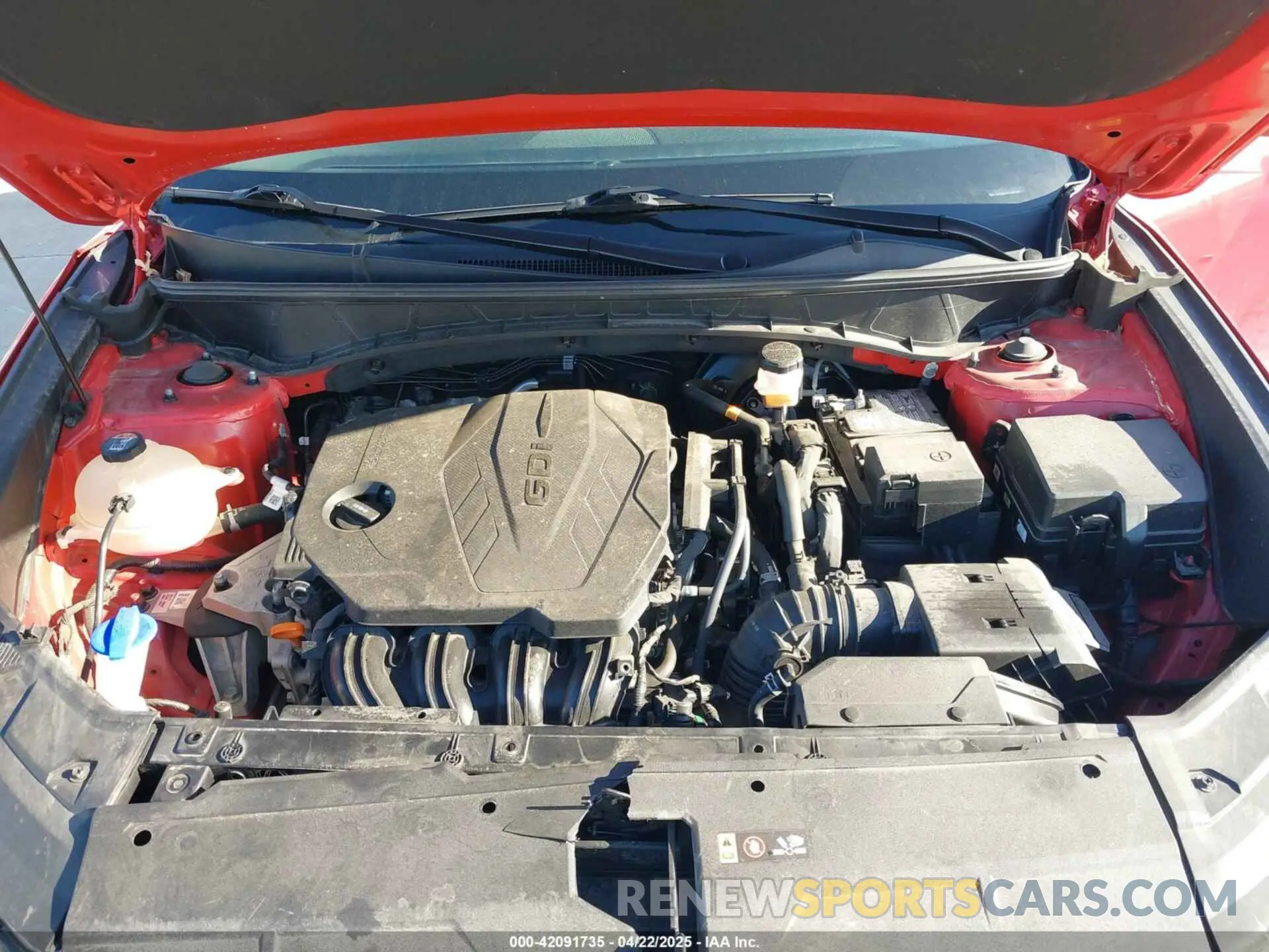 10 Photograph of a damaged car 5NMJB3AE7NH076526 HYUNDAI TUCSON 2022