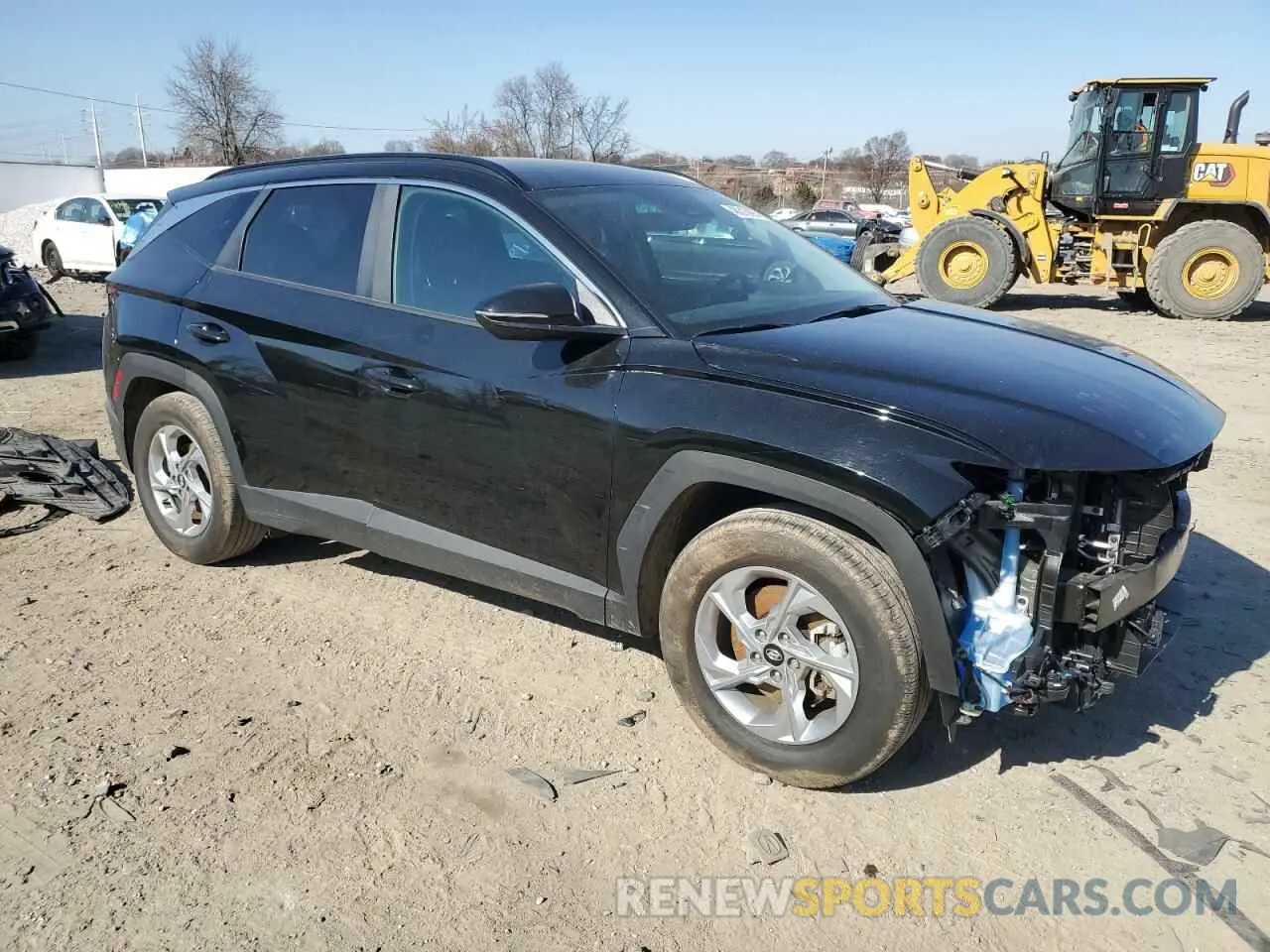 4 Photograph of a damaged car 5NMJB3AE7NH134893 HYUNDAI TUCSON 2022