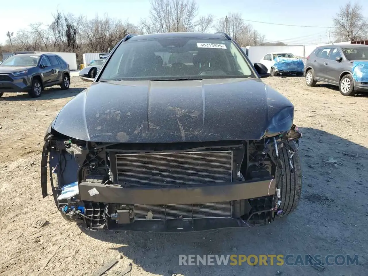 5 Photograph of a damaged car 5NMJB3AE7NH134893 HYUNDAI TUCSON 2022
