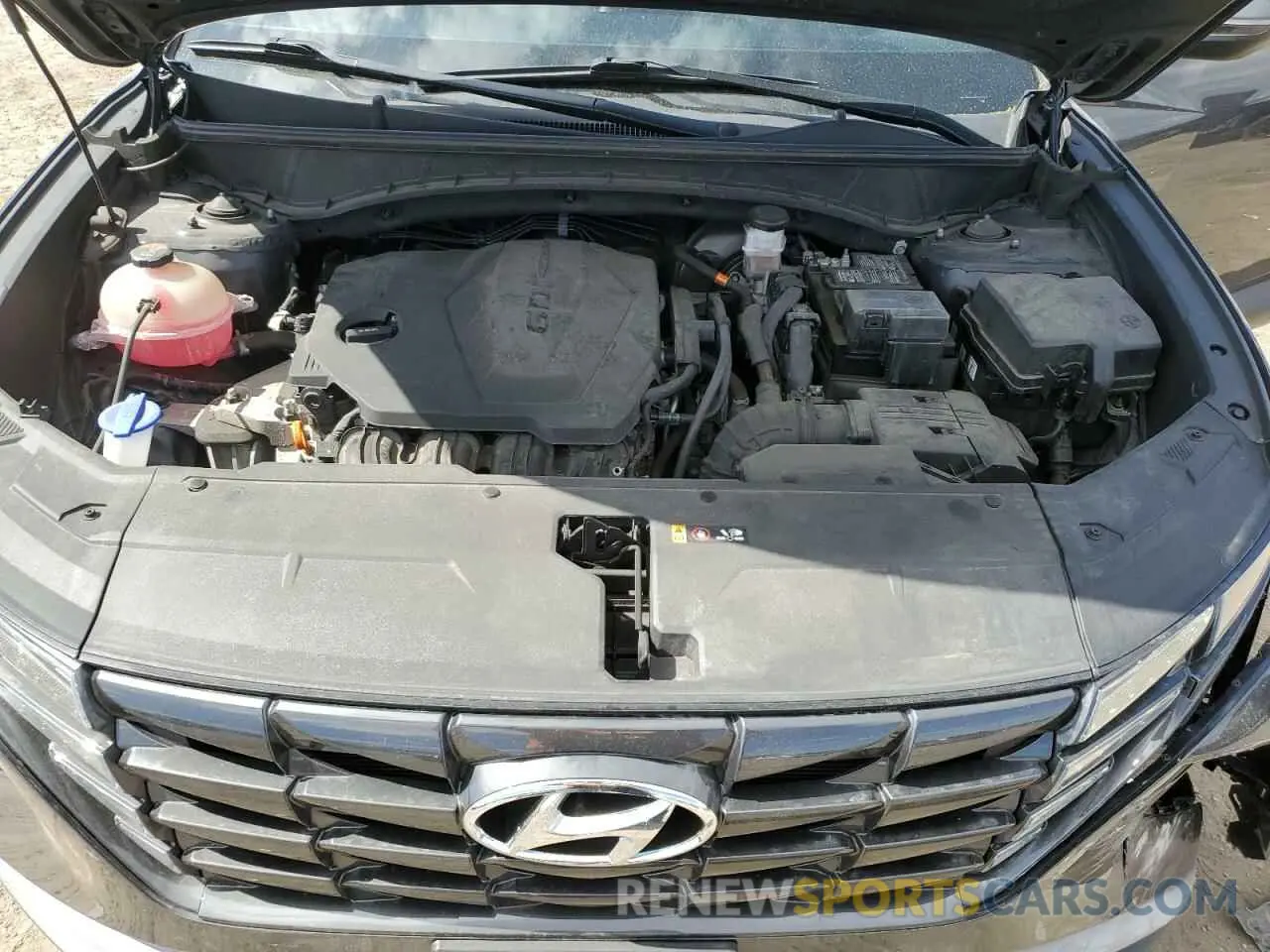 12 Photograph of a damaged car 5NMJB3AE9NH071733 HYUNDAI TUCSON 2022