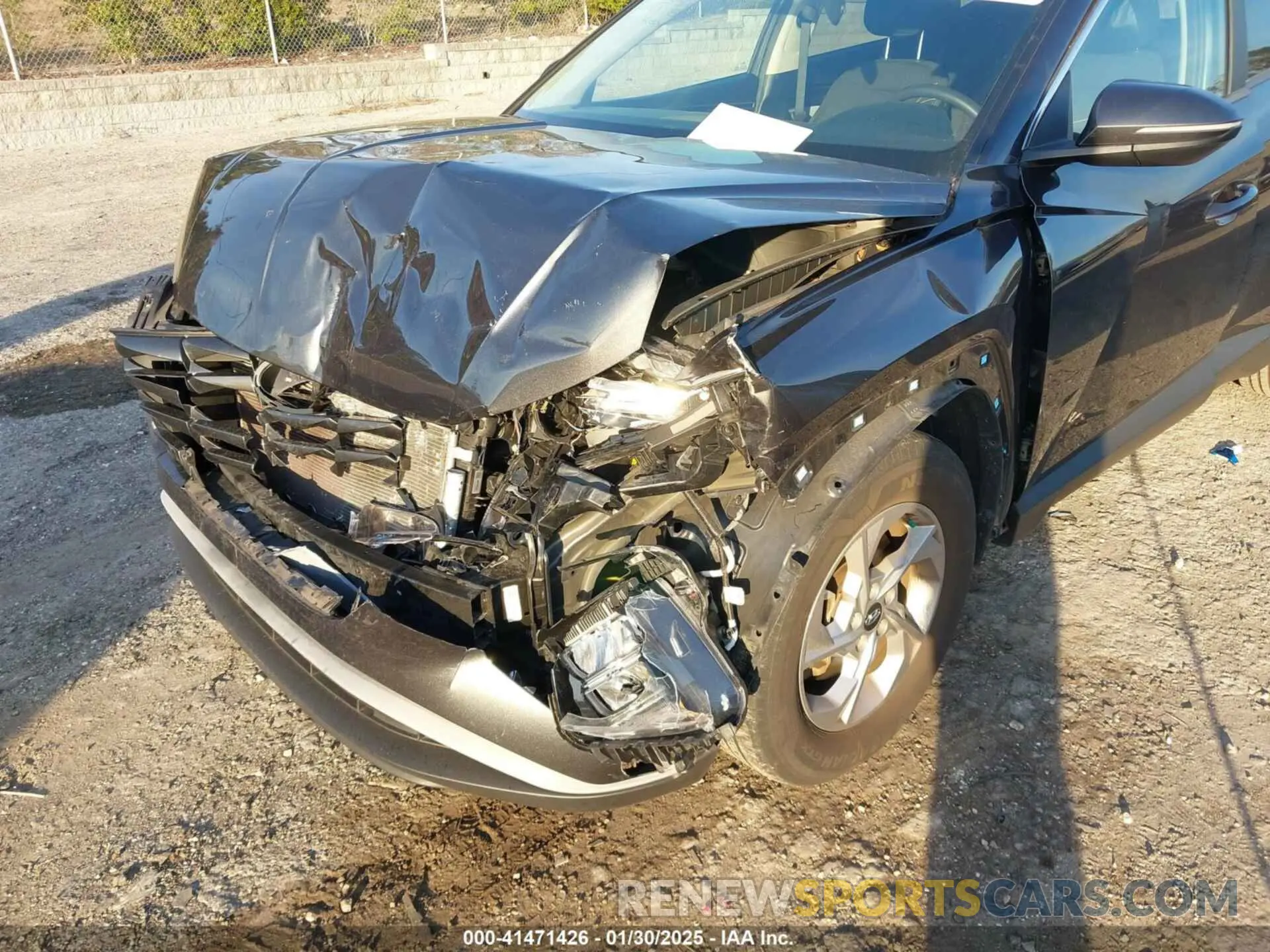 6 Photograph of a damaged car 5NMJB3AE9NH111888 HYUNDAI TUCSON 2022