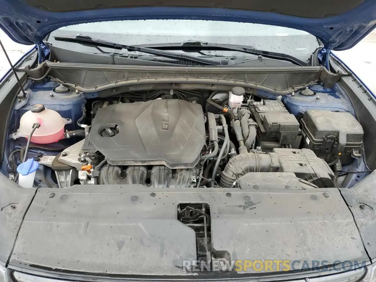 12 Photograph of a damaged car 5NMJBCAE0NH118339 HYUNDAI TUCSON 2022