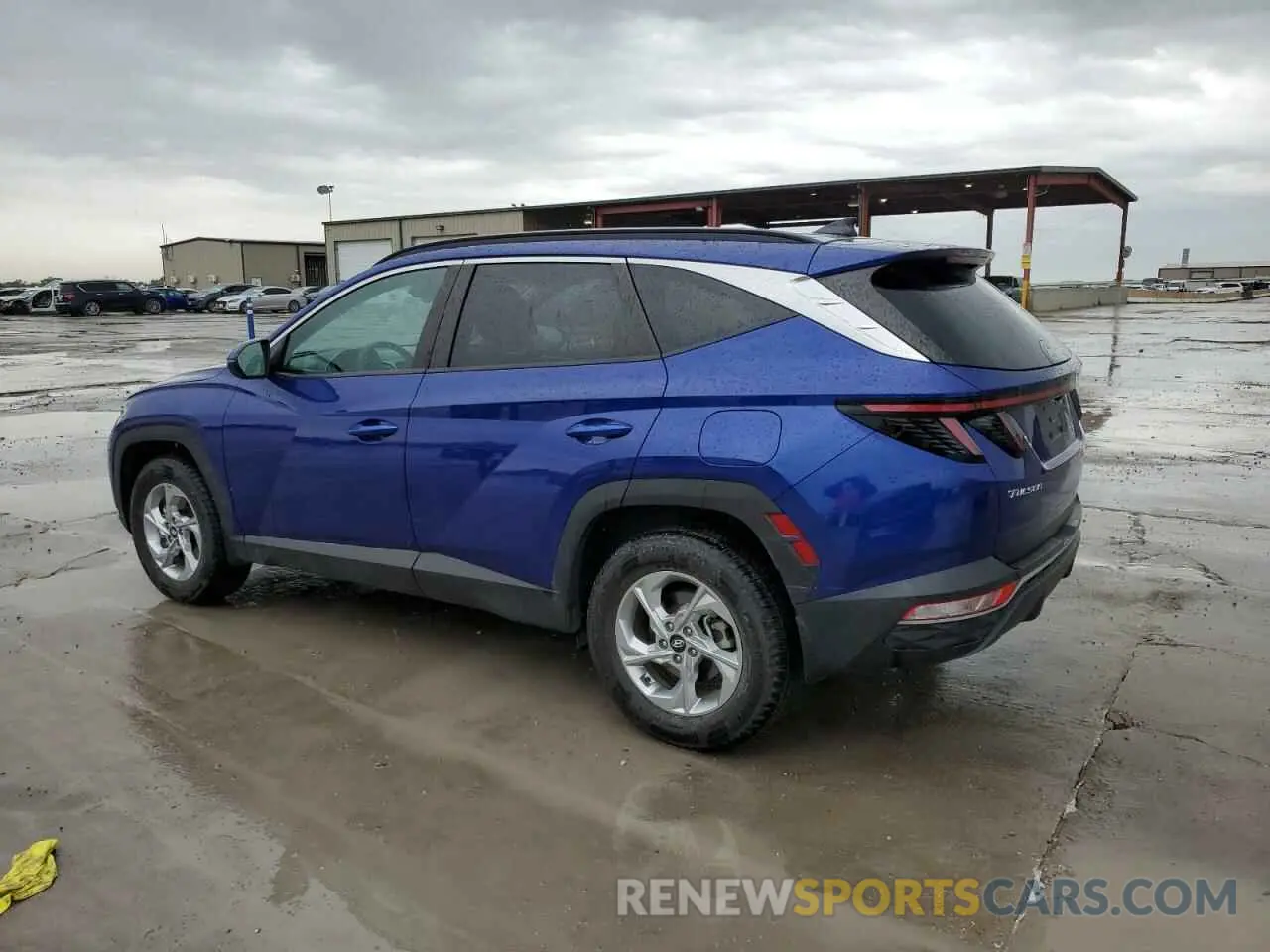2 Photograph of a damaged car 5NMJBCAE0NH118339 HYUNDAI TUCSON 2022