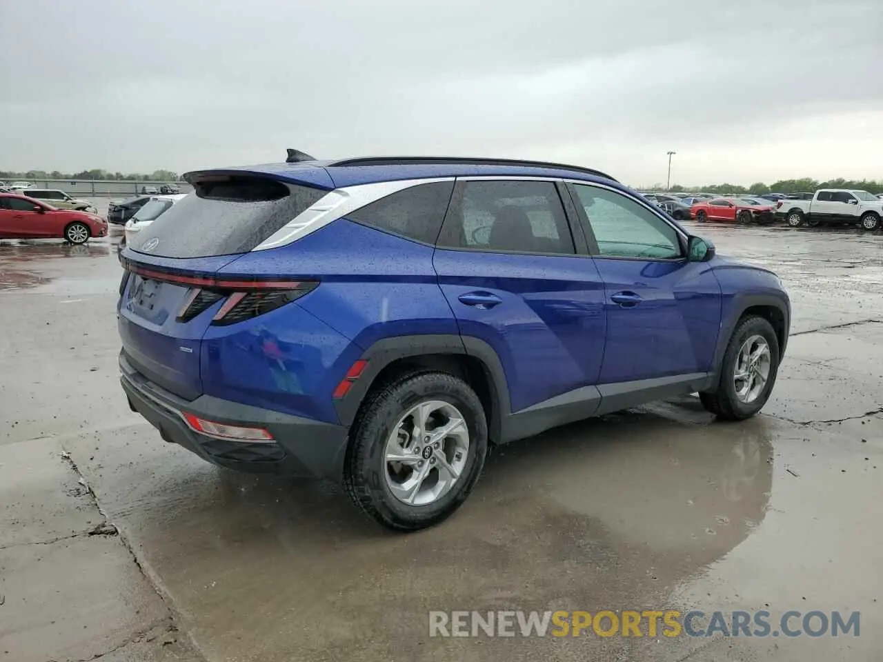3 Photograph of a damaged car 5NMJBCAE0NH118339 HYUNDAI TUCSON 2022