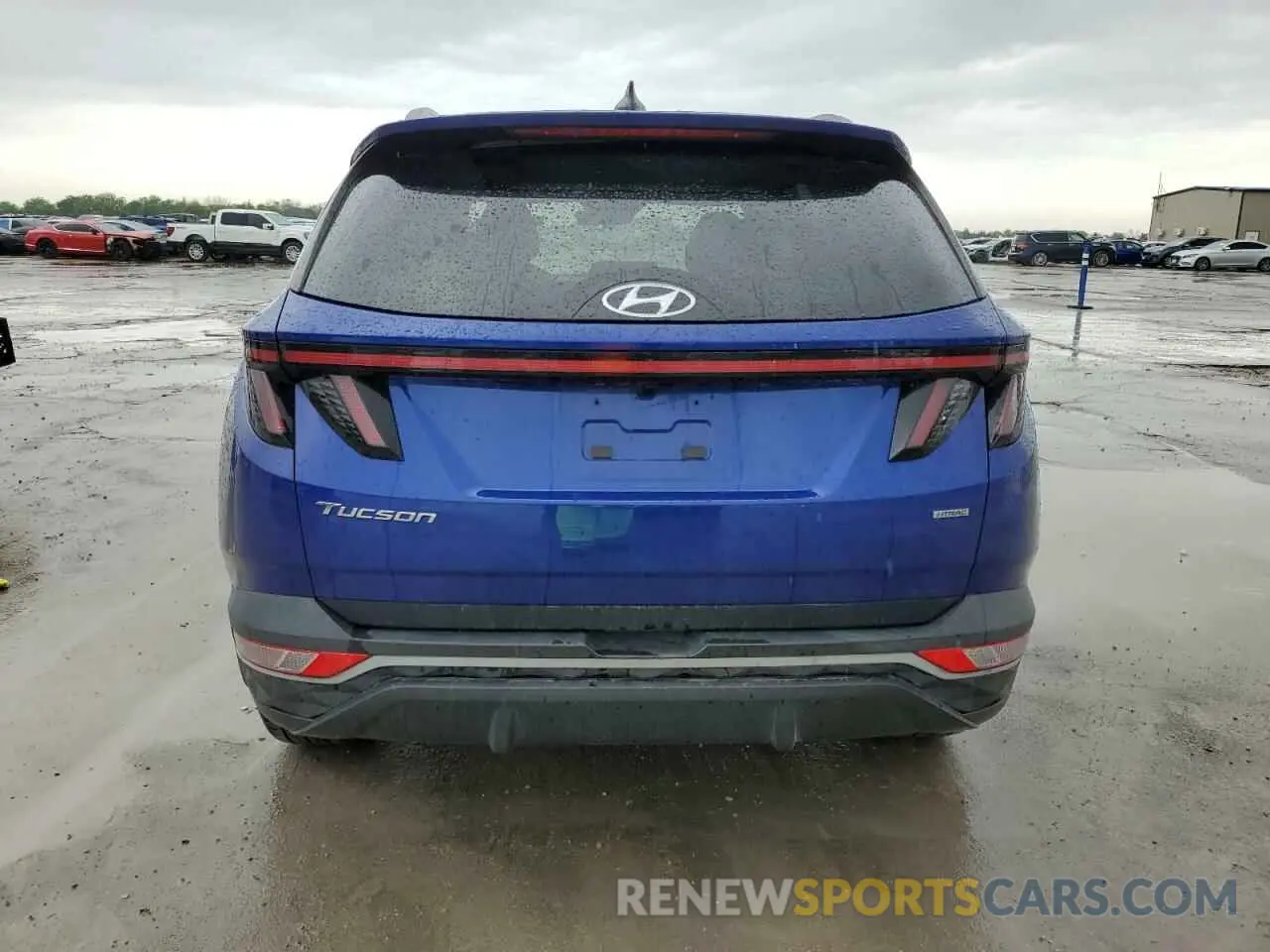 6 Photograph of a damaged car 5NMJBCAE0NH118339 HYUNDAI TUCSON 2022