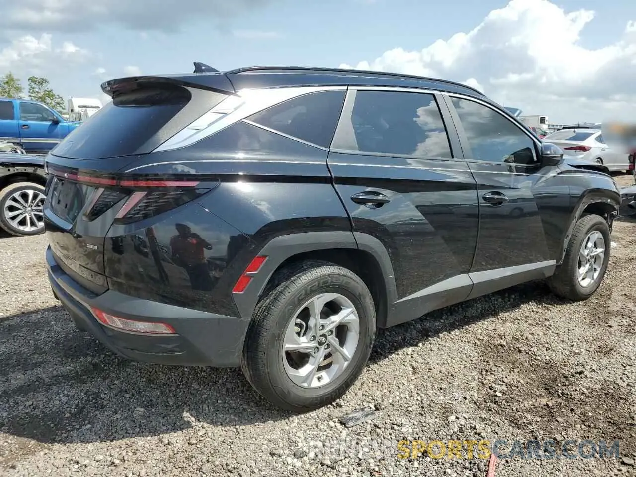 3 Photograph of a damaged car 5NMJBCAE0NH140468 HYUNDAI TUCSON 2022