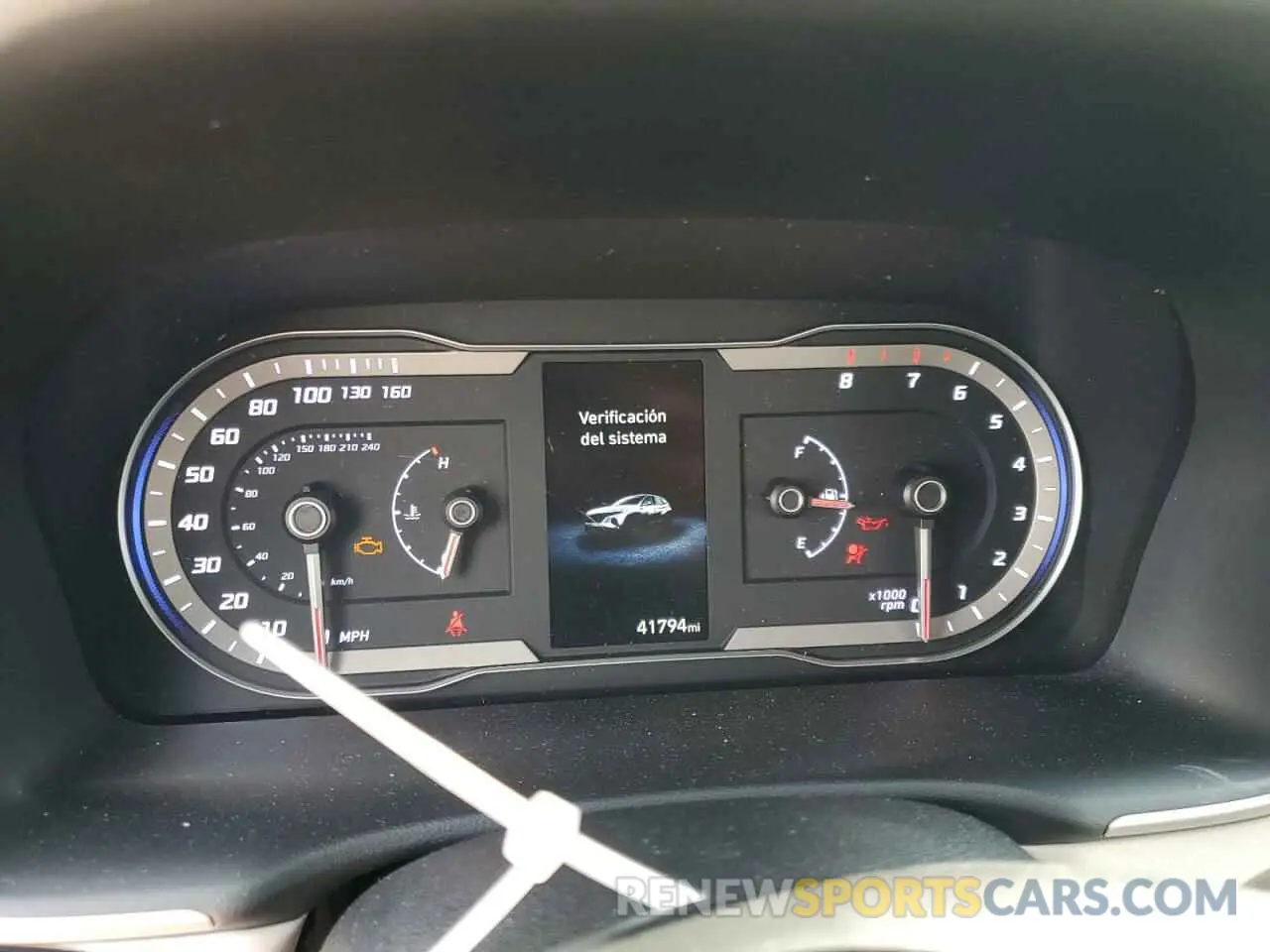 9 Photograph of a damaged car 5NMJBCAE0NH140468 HYUNDAI TUCSON 2022