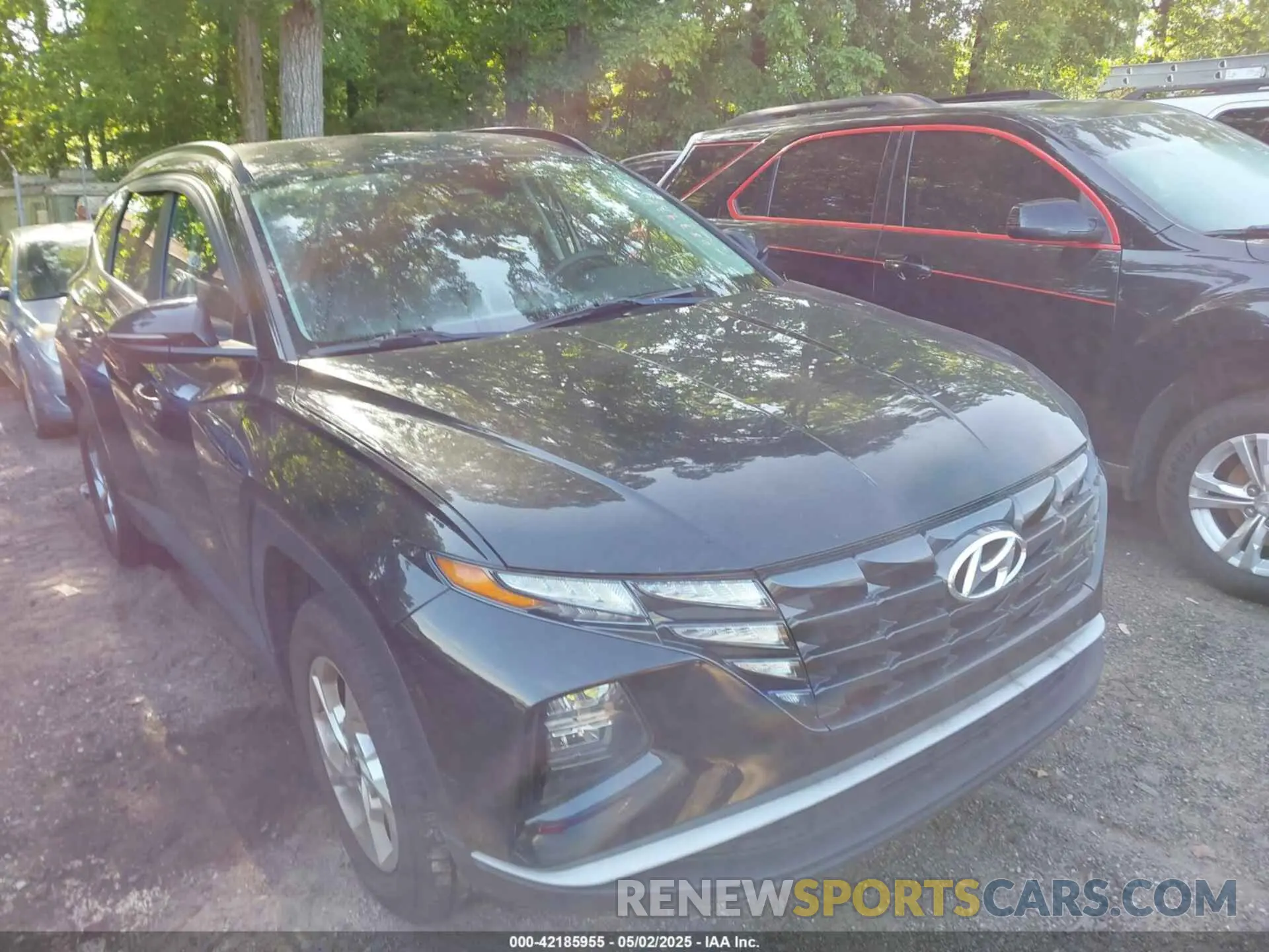 1 Photograph of a damaged car 5NMJBCAE1NH083973 HYUNDAI TUCSON 2022