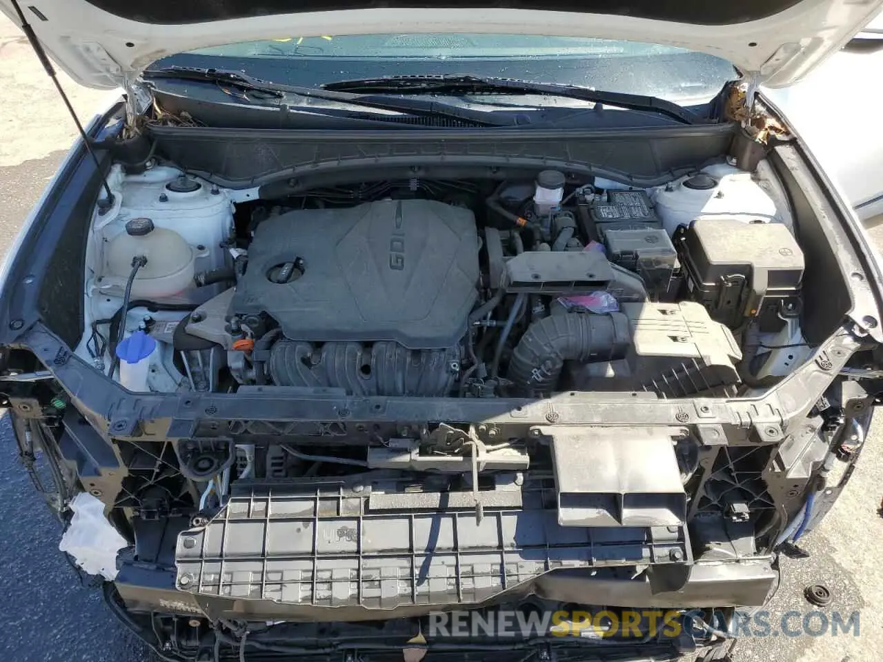 12 Photograph of a damaged car 5NMJBCAE1NH121458 HYUNDAI TUCSON 2022