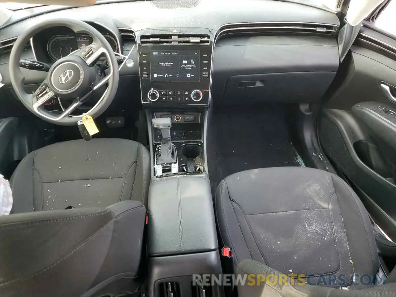 8 Photograph of a damaged car 5NMJBCAE2NH155280 HYUNDAI TUCSON 2022