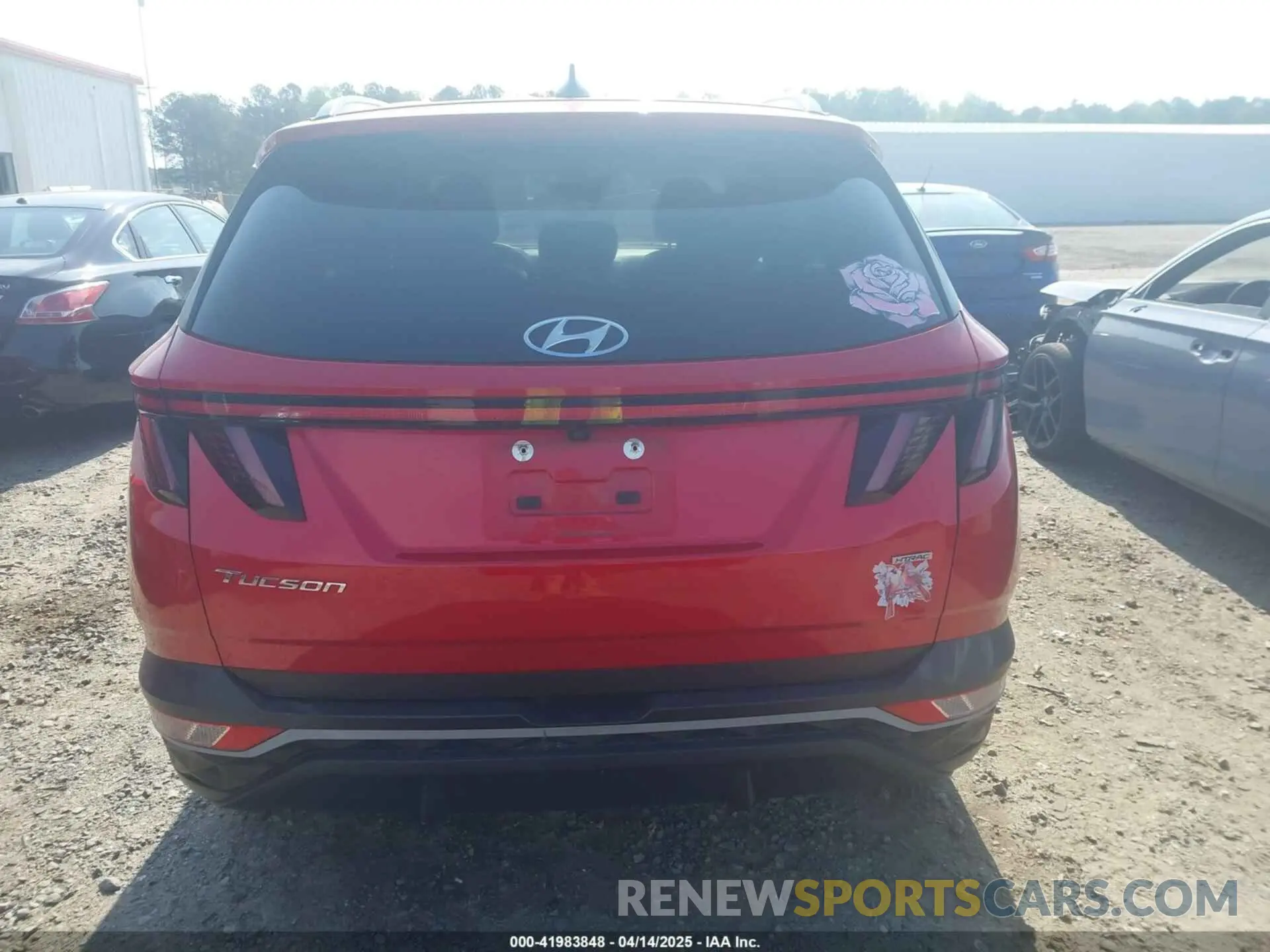 16 Photograph of a damaged car 5NMJBCAE3NH039036 HYUNDAI TUCSON 2022