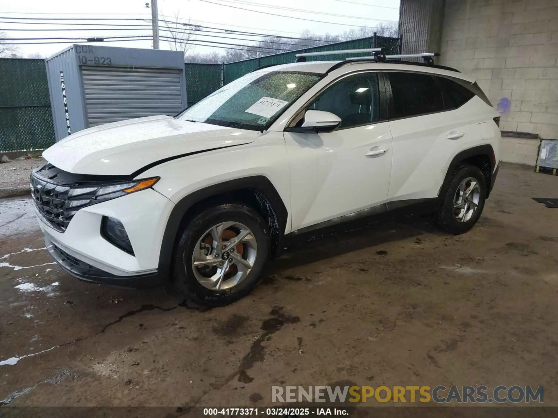 2 Photograph of a damaged car 5NMJBCAE4NH038364 HYUNDAI TUCSON 2022