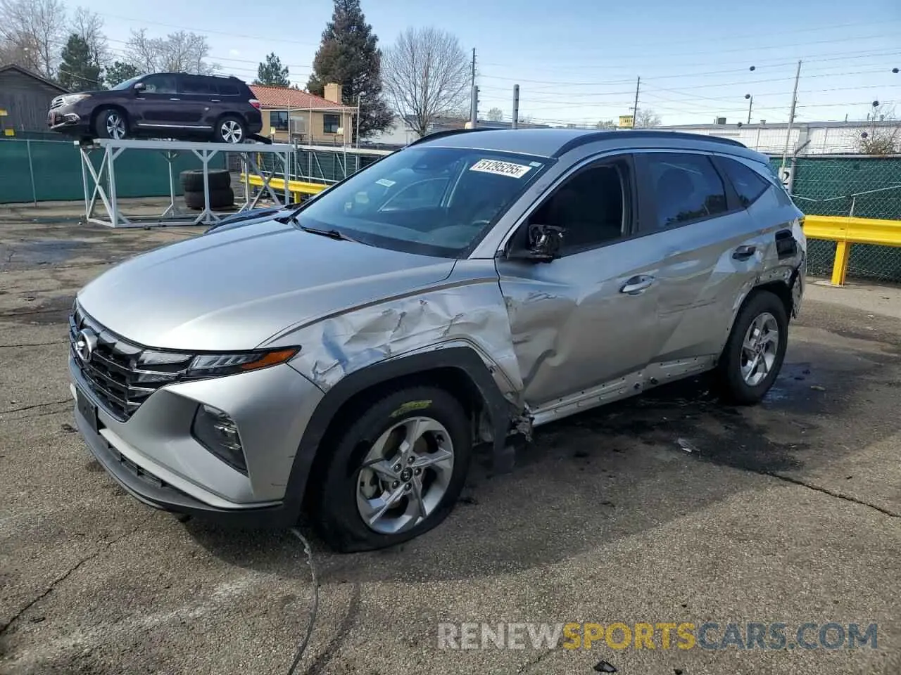 1 Photograph of a damaged car 5NMJBCAE4NH071266 HYUNDAI TUCSON 2022