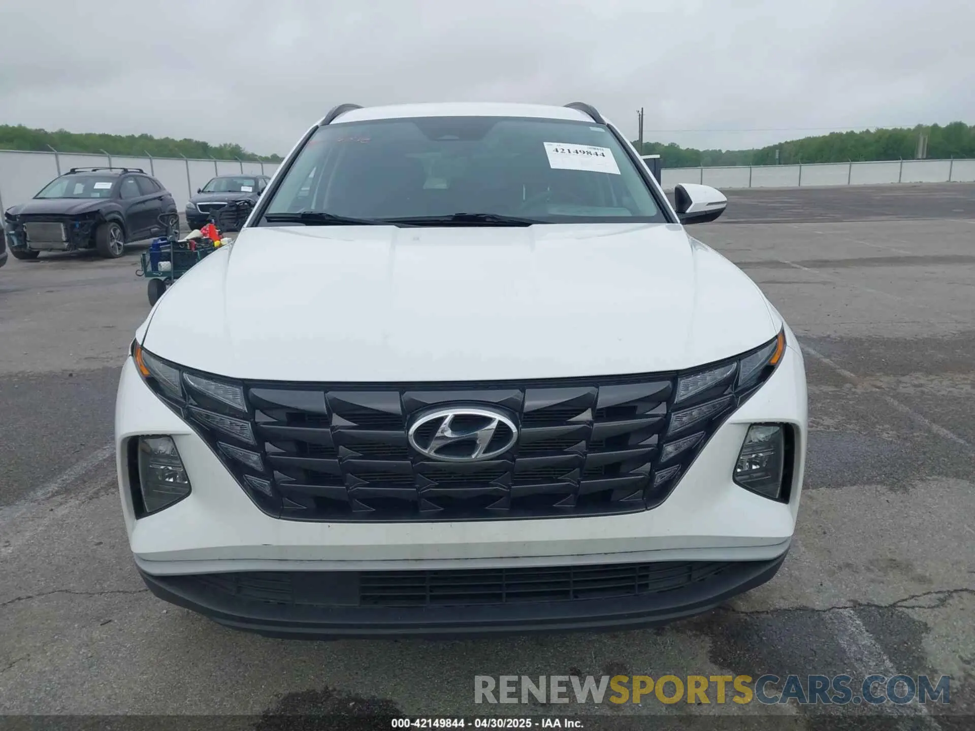 12 Photograph of a damaged car 5NMJBCAE4NH093249 HYUNDAI TUCSON 2022