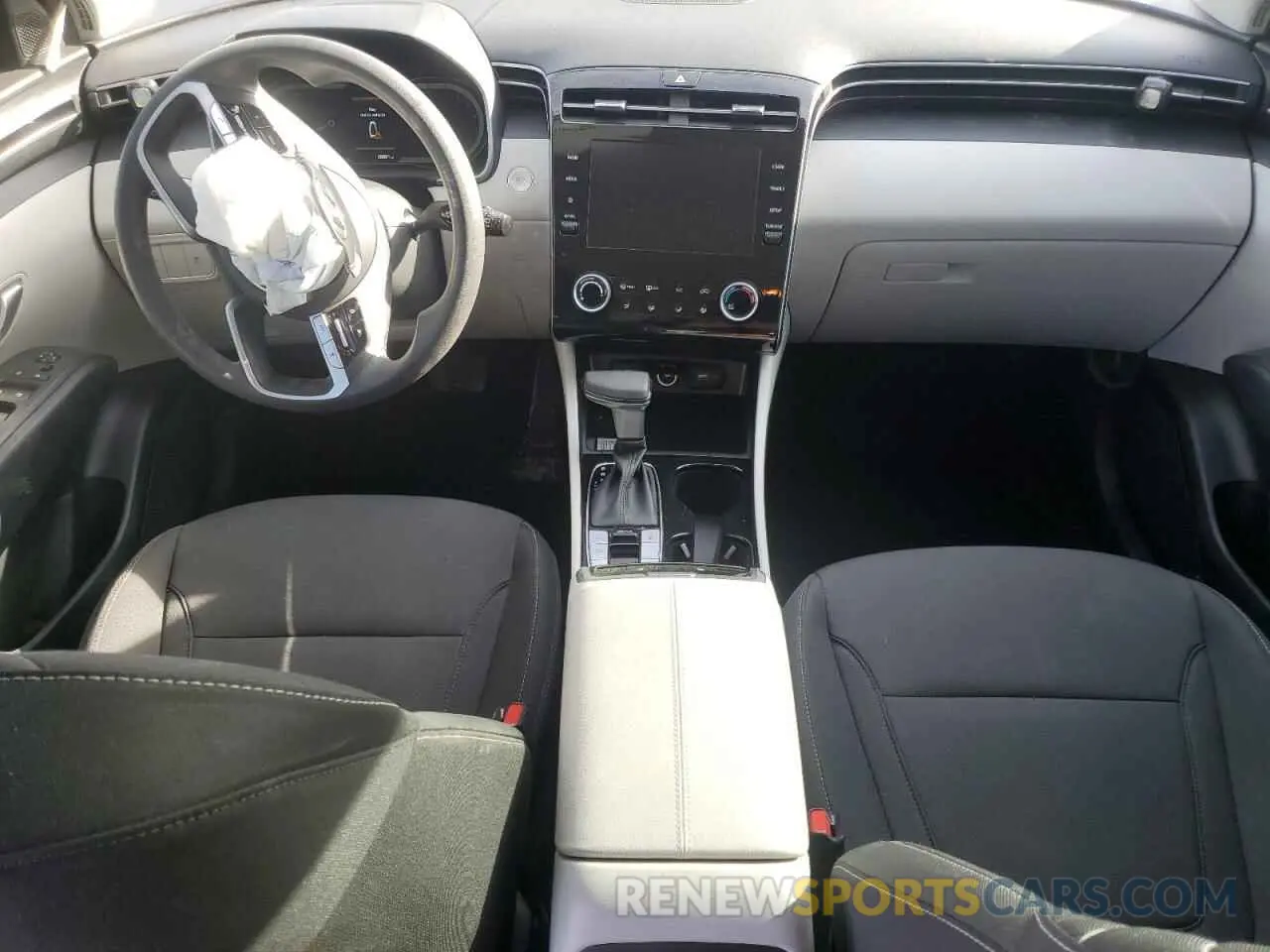 8 Photograph of a damaged car 5NMJBCAE4NH133491 HYUNDAI TUCSON 2022