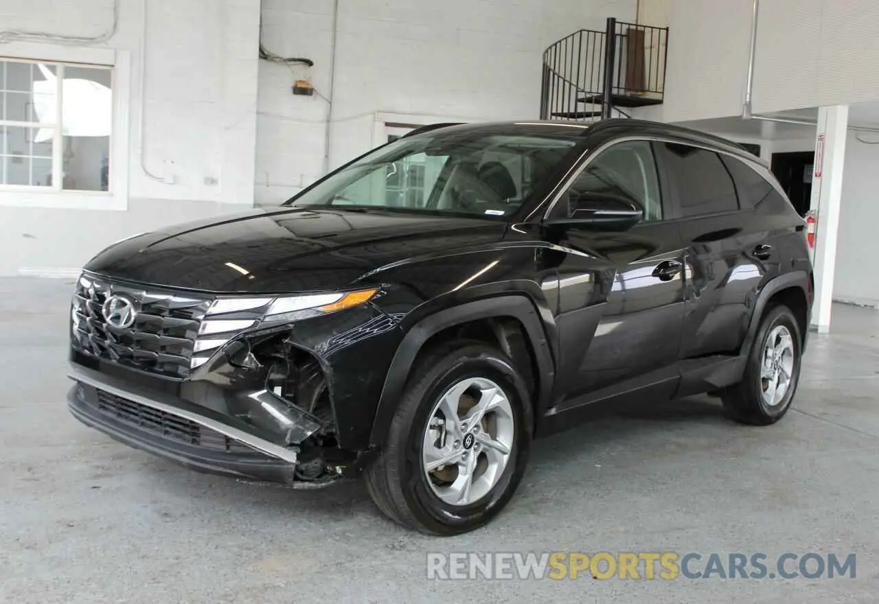 2 Photograph of a damaged car 5NMJBCAE5NH030189 HYUNDAI TUCSON 2022