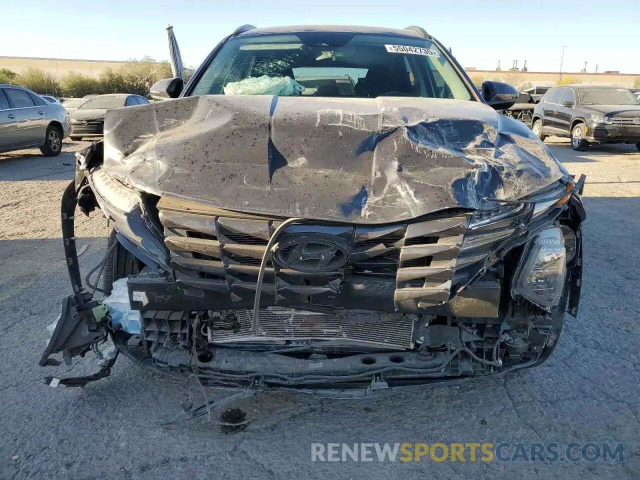 5 Photograph of a damaged car 5NMJBCAE5NH073544 HYUNDAI TUCSON 2022
