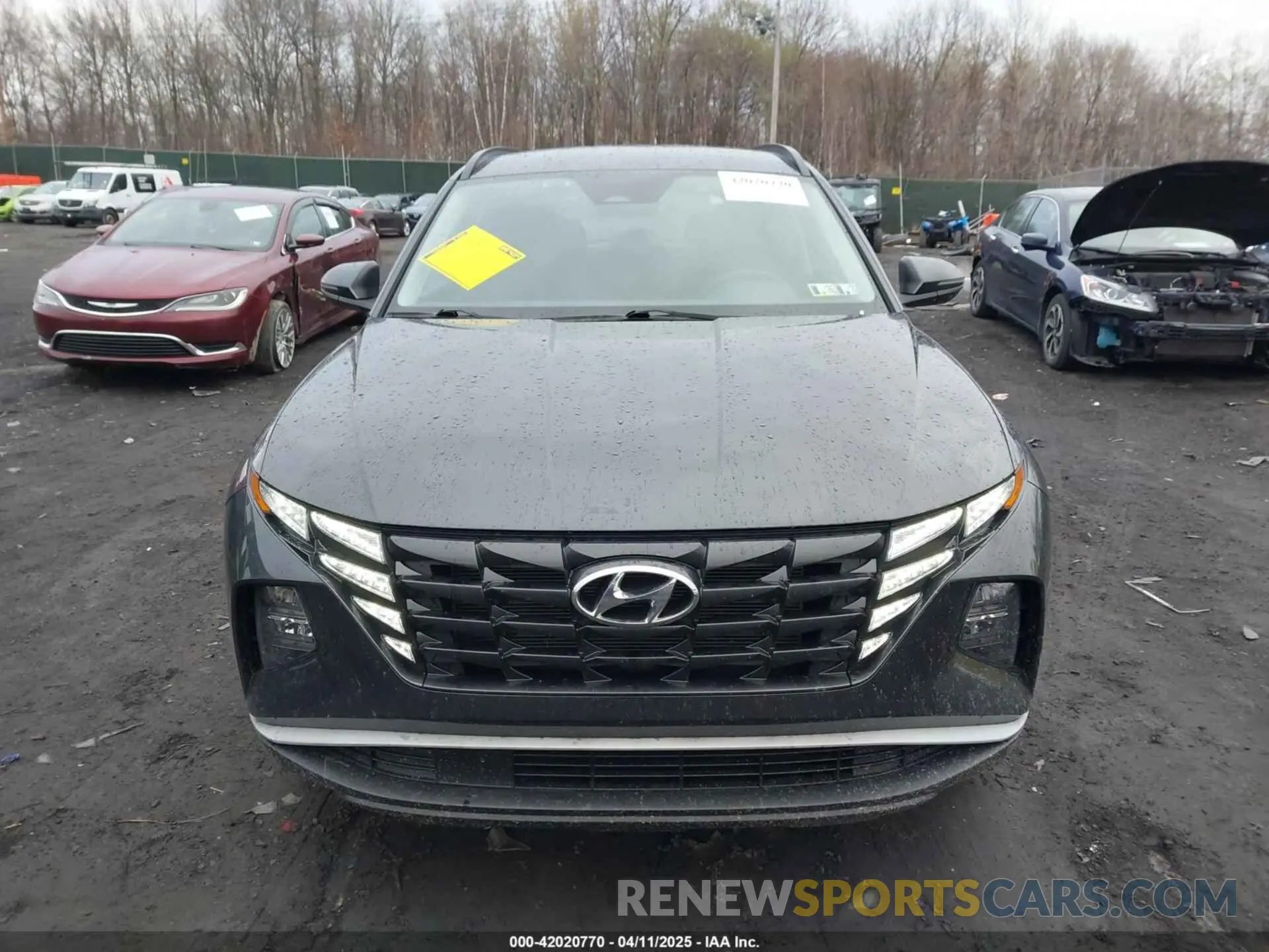 12 Photograph of a damaged car 5NMJBCAE5NH118093 HYUNDAI TUCSON 2022