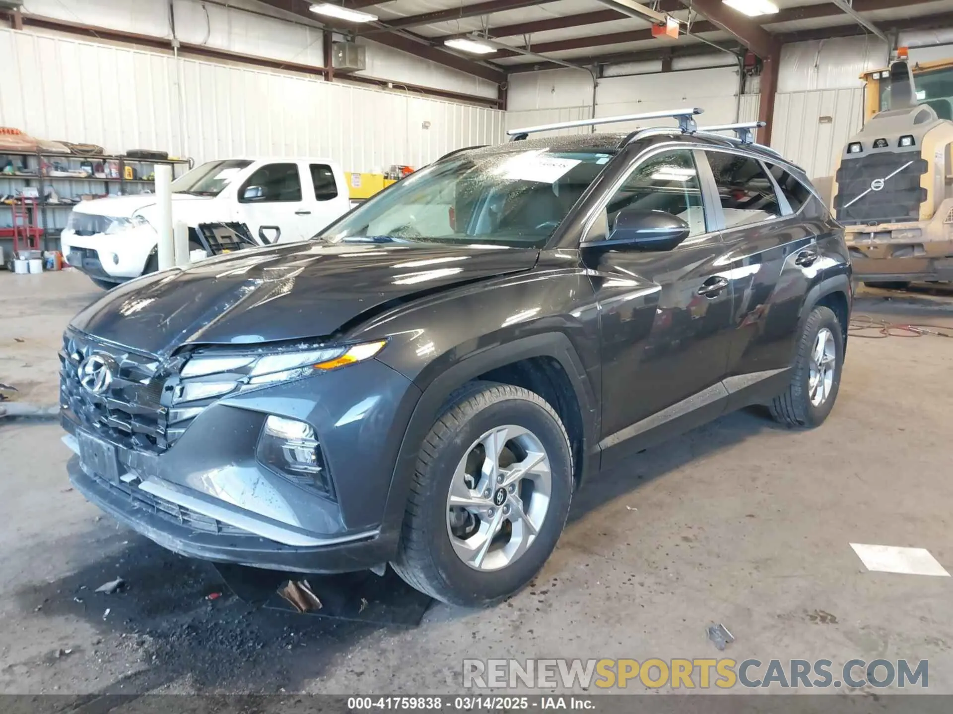 2 Photograph of a damaged car 5NMJBCAE6NH035482 HYUNDAI TUCSON 2022