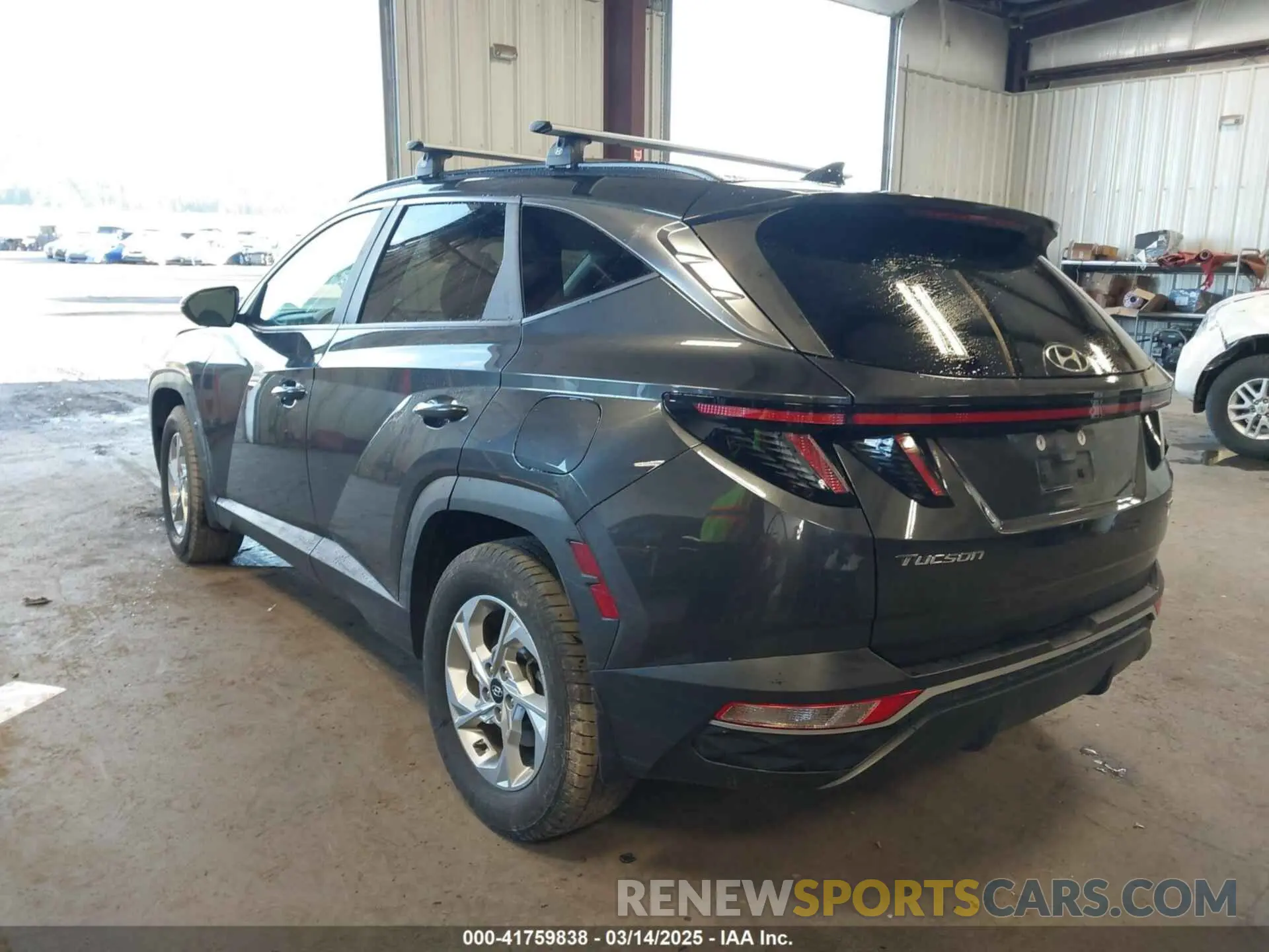 3 Photograph of a damaged car 5NMJBCAE6NH035482 HYUNDAI TUCSON 2022