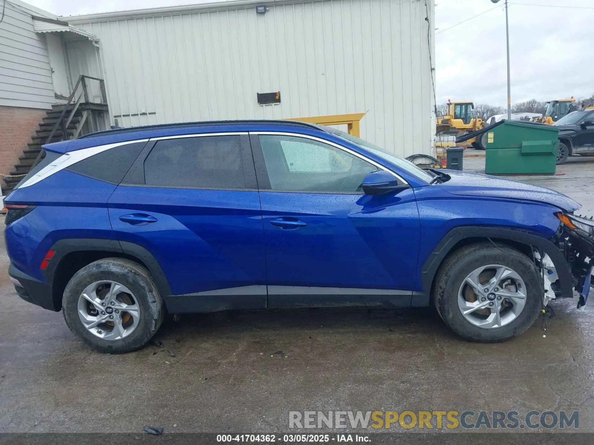 14 Photograph of a damaged car 5NMJBCAE6NH041282 HYUNDAI TUCSON 2022