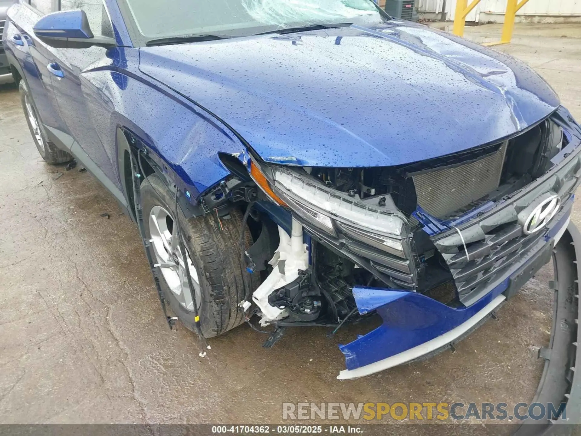 6 Photograph of a damaged car 5NMJBCAE6NH041282 HYUNDAI TUCSON 2022