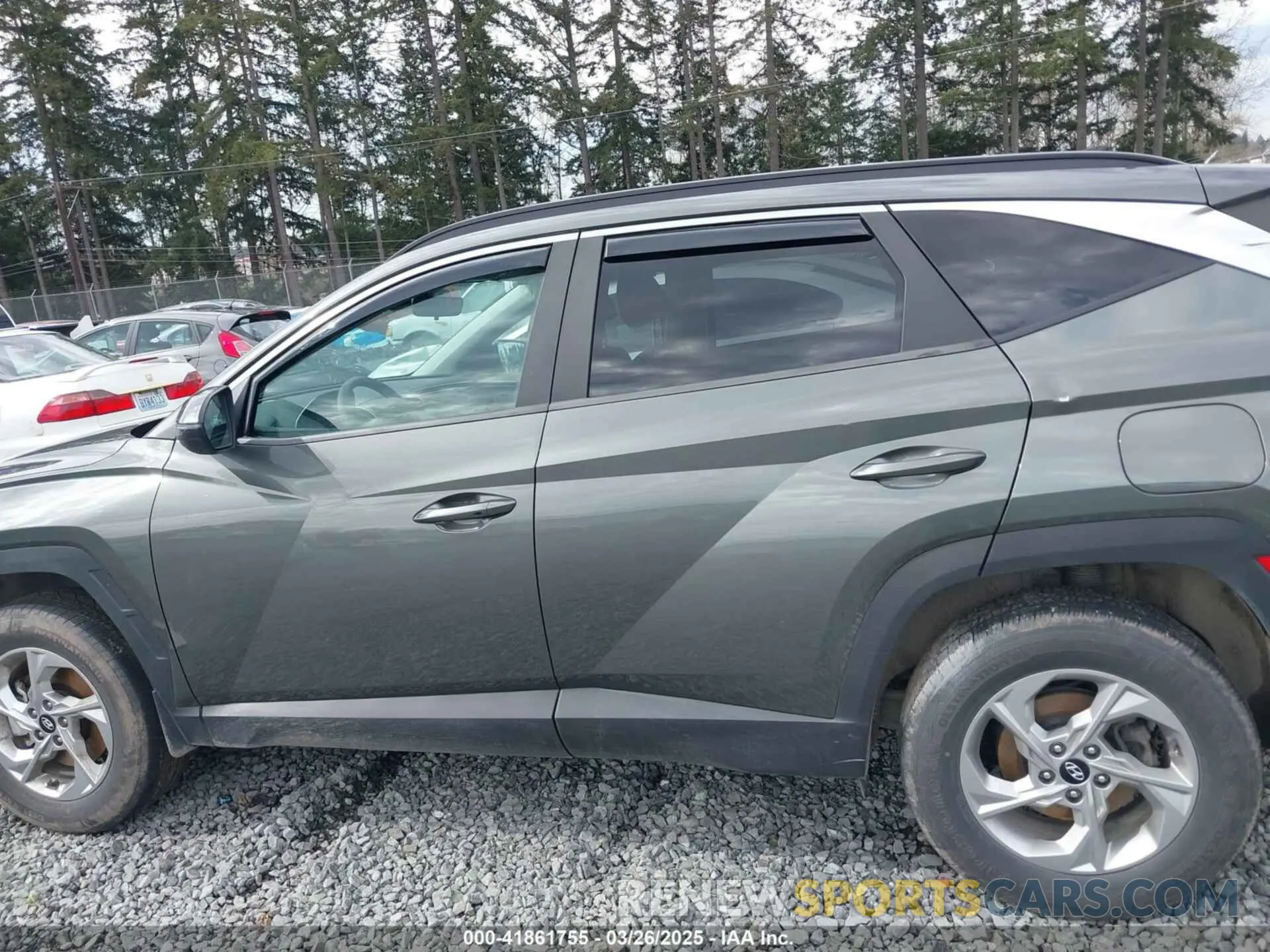 14 Photograph of a damaged car 5NMJBCAE6NH058891 HYUNDAI TUCSON 2022