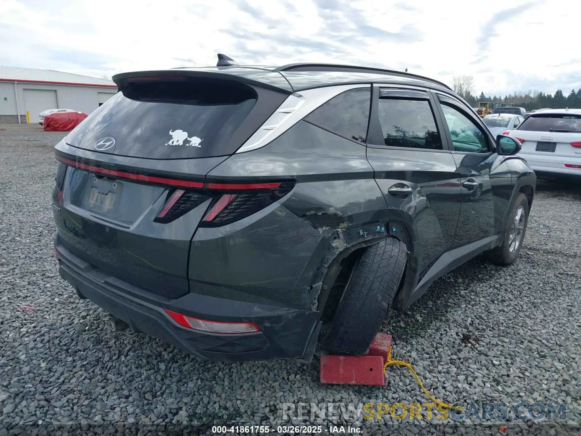 6 Photograph of a damaged car 5NMJBCAE6NH058891 HYUNDAI TUCSON 2022