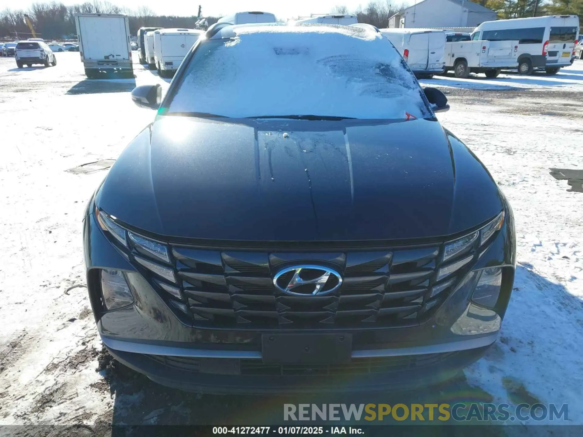 11 Photograph of a damaged car 5NMJBCAE6NH132908 HYUNDAI TUCSON 2022