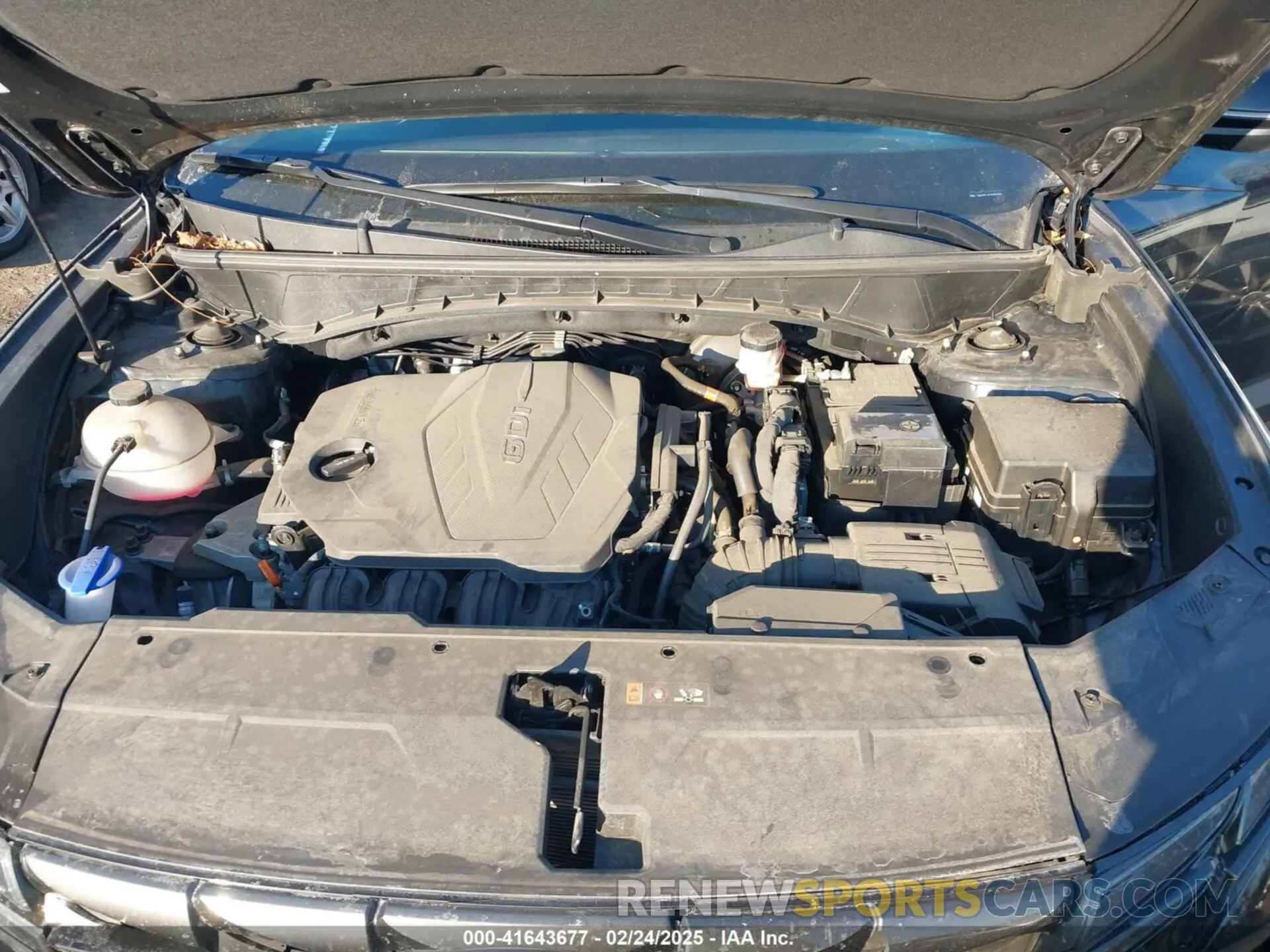 10 Photograph of a damaged car 5NMJBCAE7NH094704 HYUNDAI TUCSON 2022