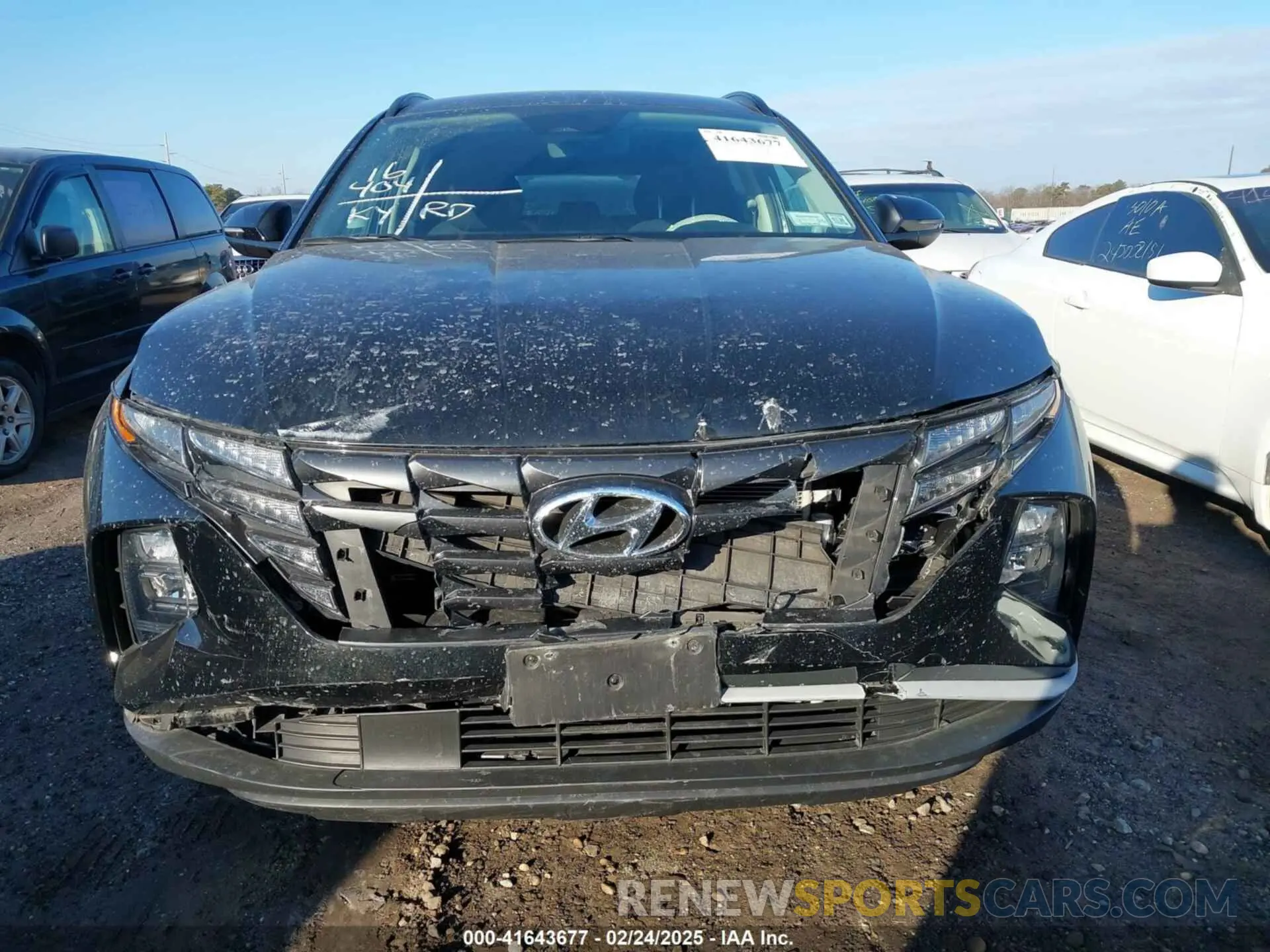 6 Photograph of a damaged car 5NMJBCAE7NH094704 HYUNDAI TUCSON 2022