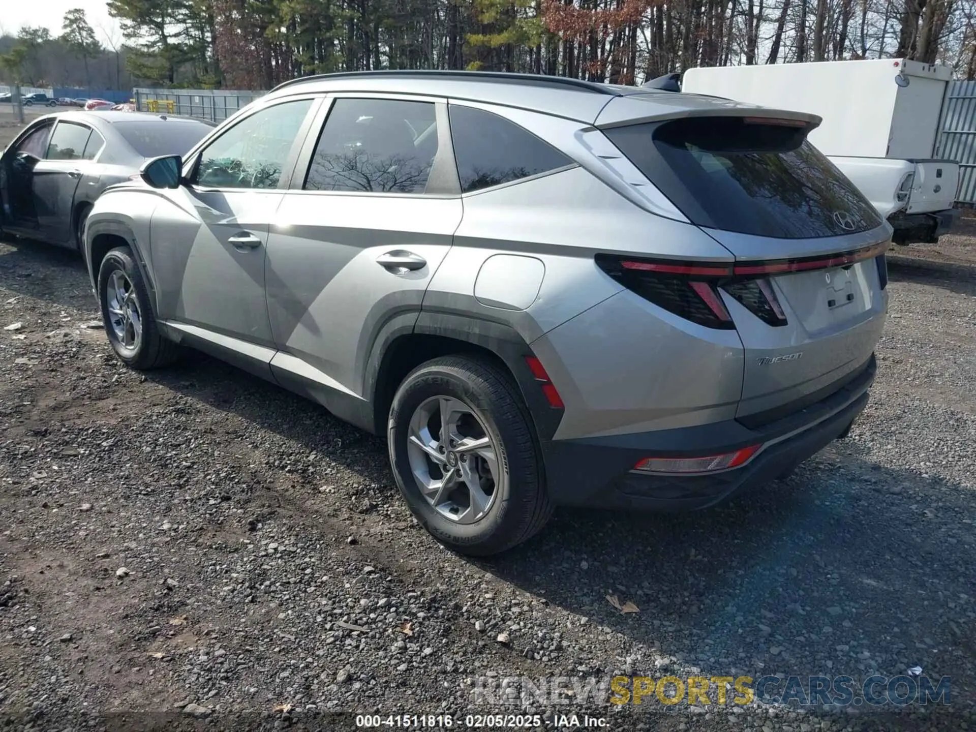 3 Photograph of a damaged car 5NMJBCAE8NH127046 HYUNDAI TUCSON 2022