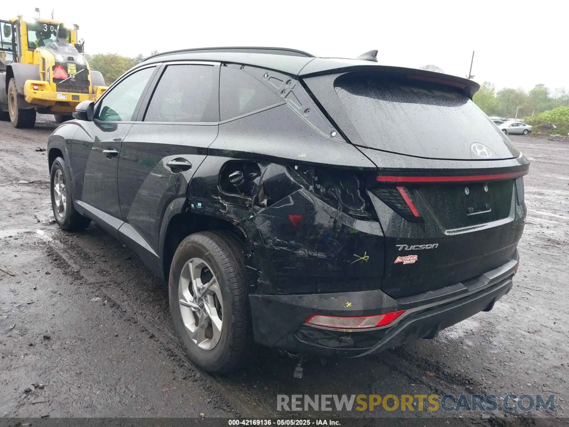 3 Photograph of a damaged car 5NMJBCAE9NH015906 HYUNDAI TUCSON 2022