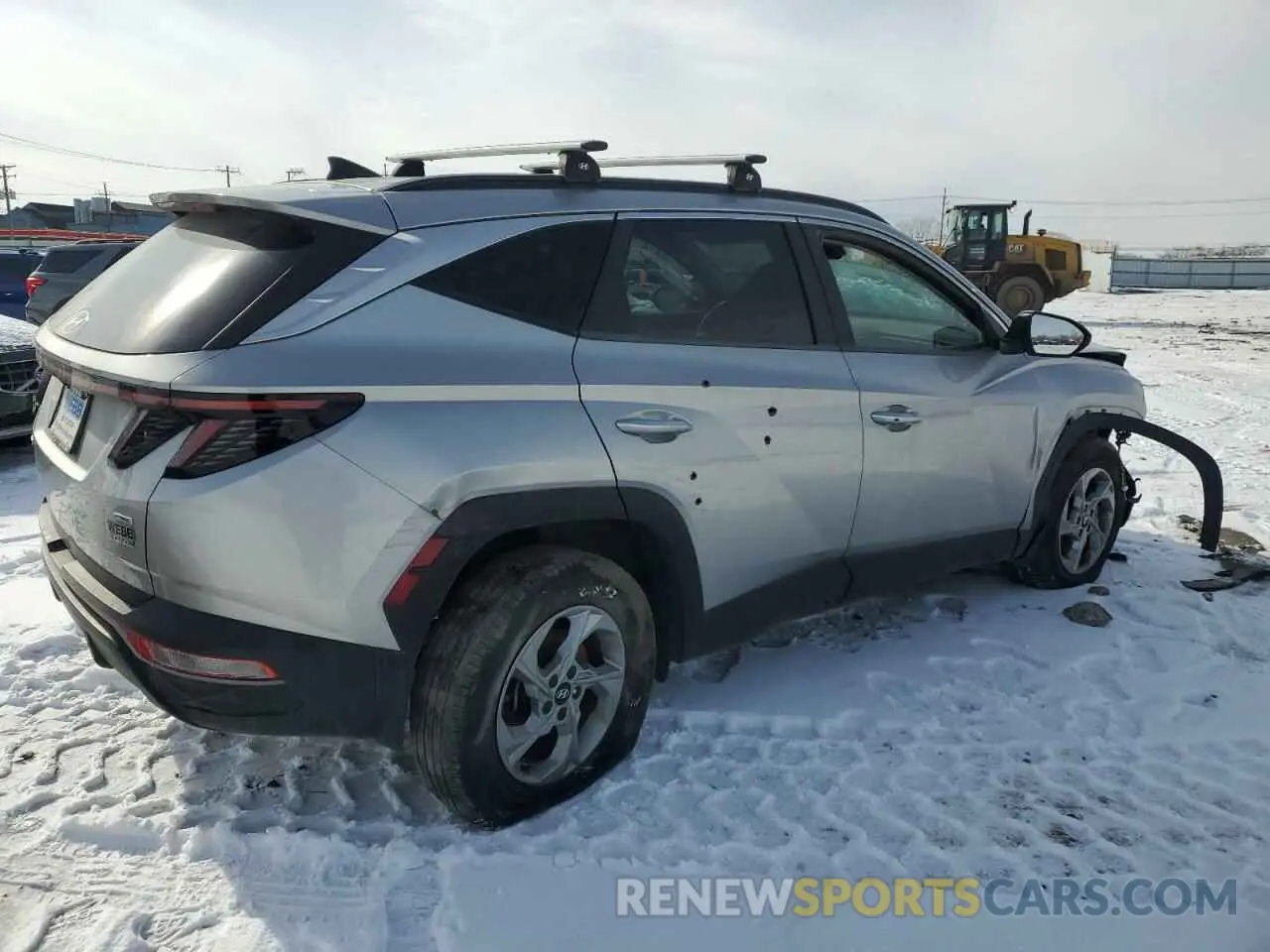 3 Photograph of a damaged car 5NMJBCAE9NH037310 HYUNDAI TUCSON 2022
