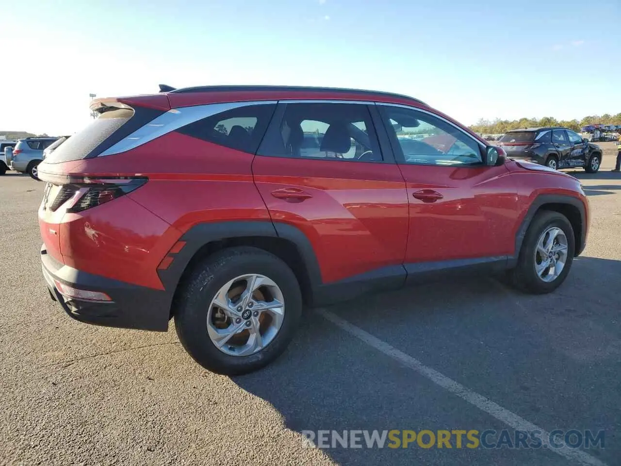 3 Photograph of a damaged car 5NMJBCAE9NH080903 HYUNDAI TUCSON 2022
