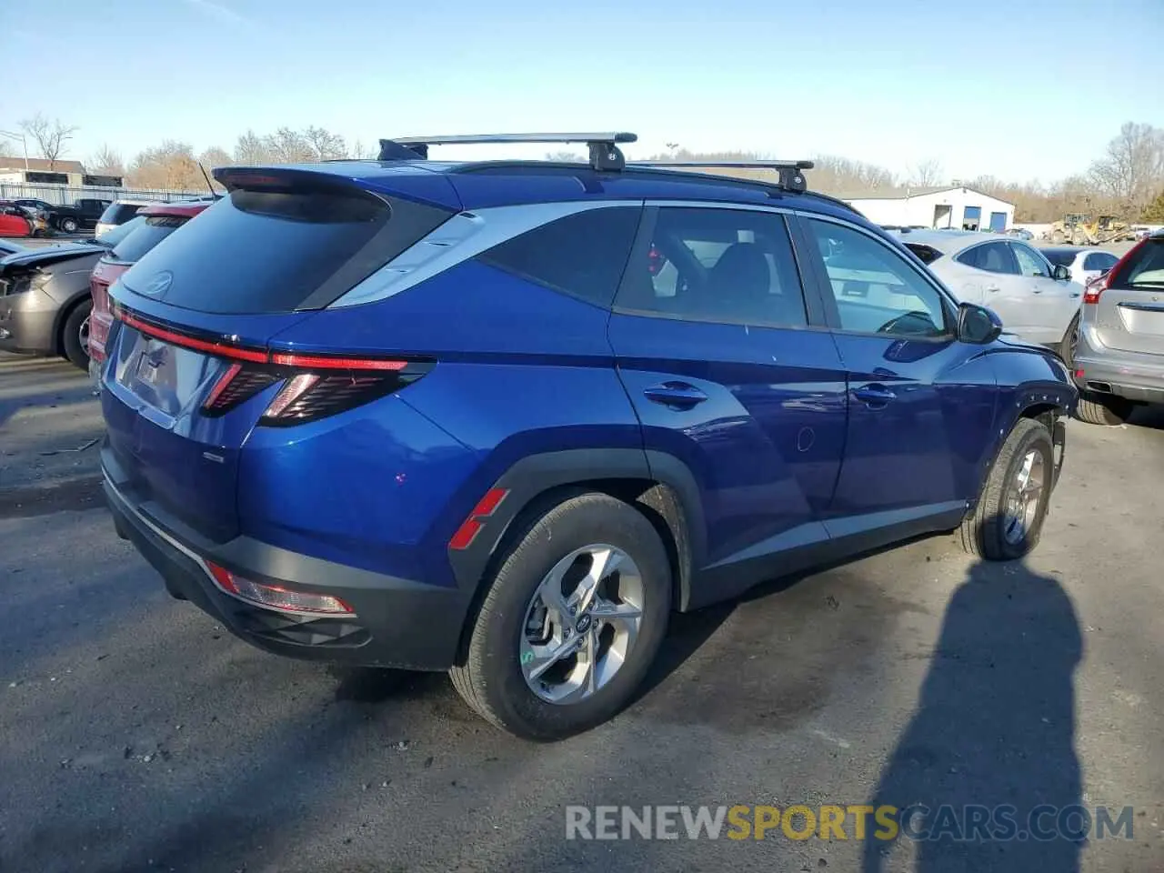 3 Photograph of a damaged car 5NMJBCAE9NH086216 HYUNDAI TUCSON 2022