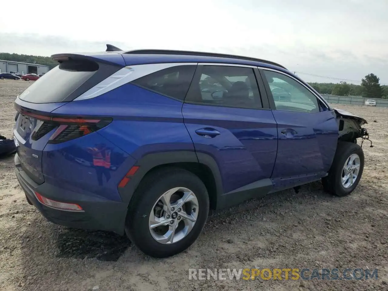 3 Photograph of a damaged car 5NMJBCAE9NH133034 HYUNDAI TUCSON 2022