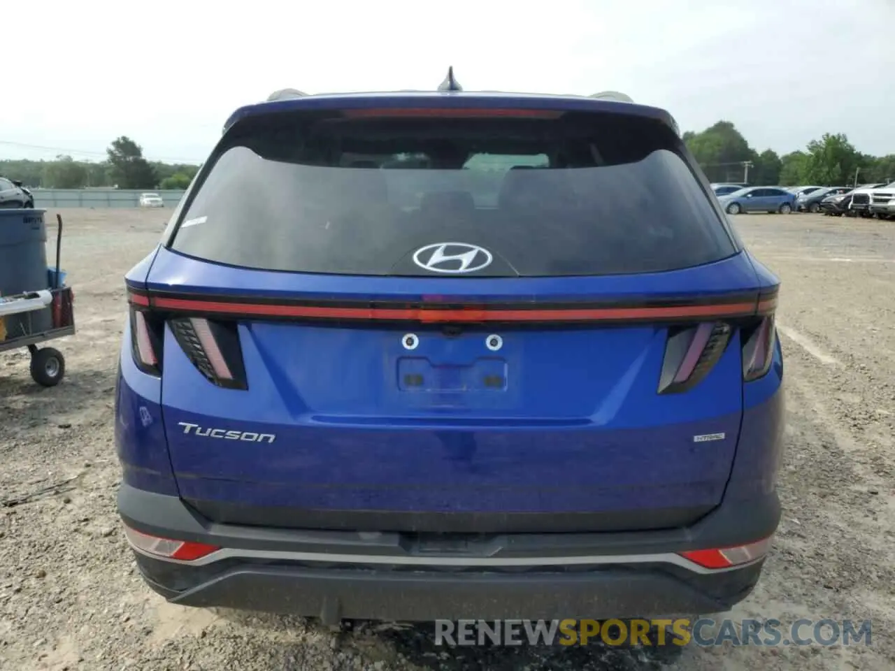 6 Photograph of a damaged car 5NMJBCAE9NH133034 HYUNDAI TUCSON 2022