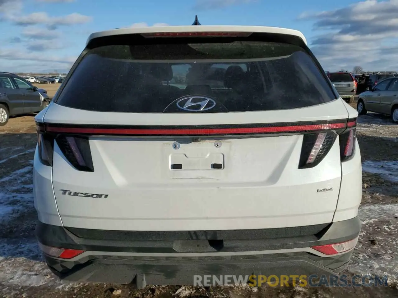 6 Photograph of a damaged car 5NMJBCAE9NH160038 HYUNDAI TUCSON 2022