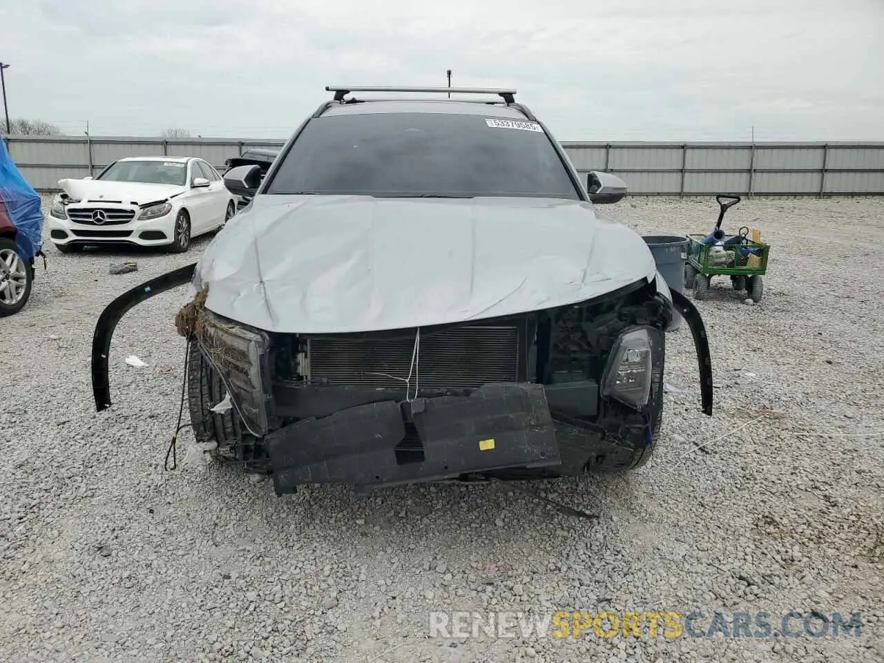5 Photograph of a damaged car 5NMJC3AE0NH044837 HYUNDAI TUCSON 2022