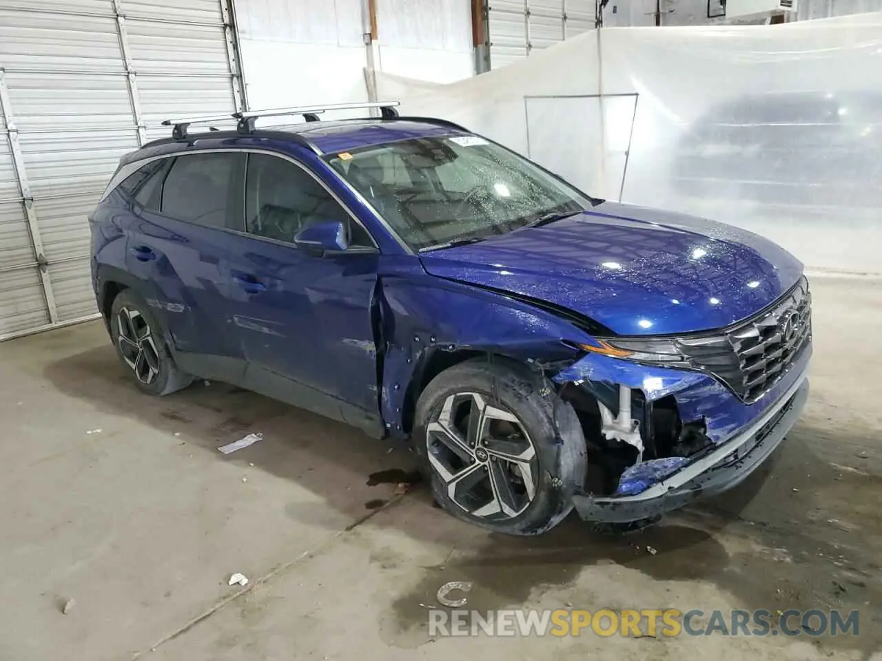 4 Photograph of a damaged car 5NMJC3AE1NH052090 HYUNDAI TUCSON 2022