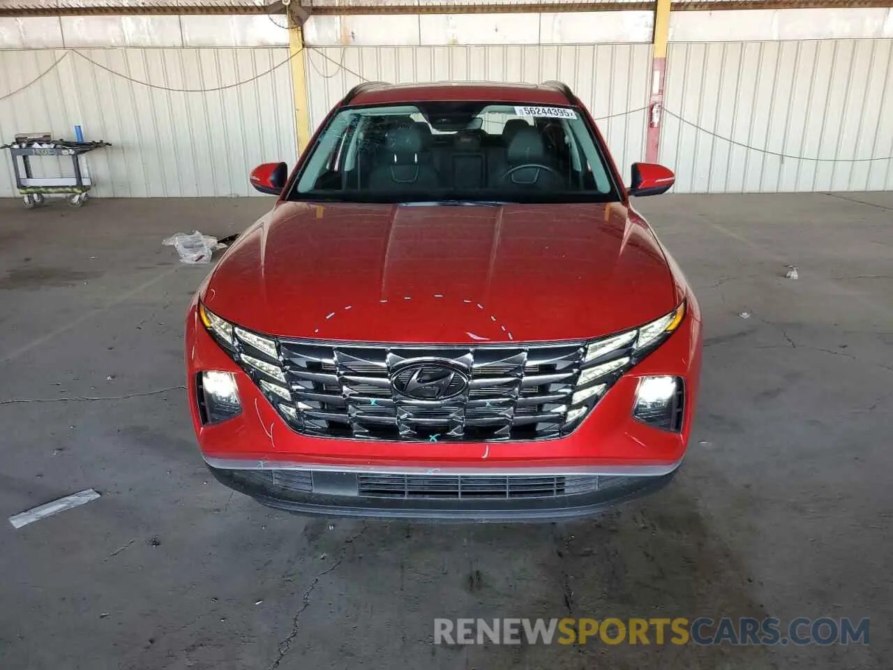 5 Photograph of a damaged car 5NMJC3AE1NH089625 HYUNDAI TUCSON 2022
