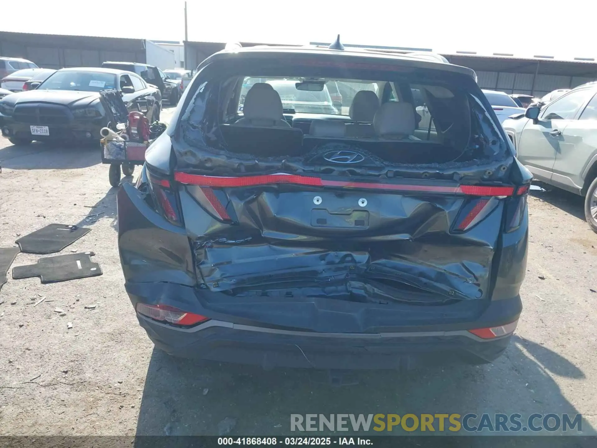 16 Photograph of a damaged car 5NMJC3AE1NH152514 HYUNDAI TUCSON 2022