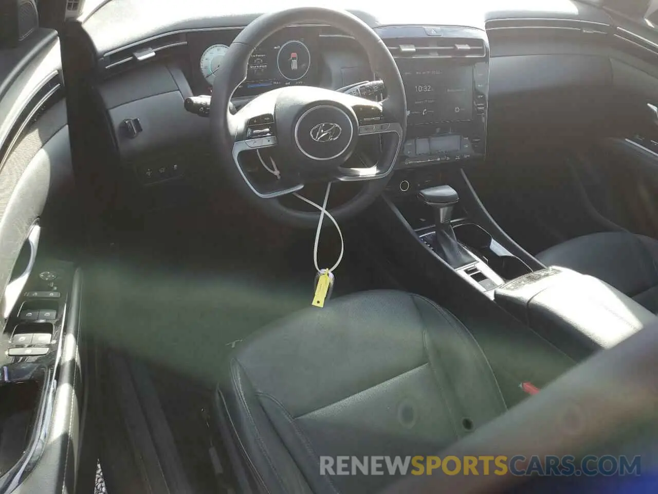 8 Photograph of a damaged car 5NMJC3AE2NH004405 HYUNDAI TUCSON 2022