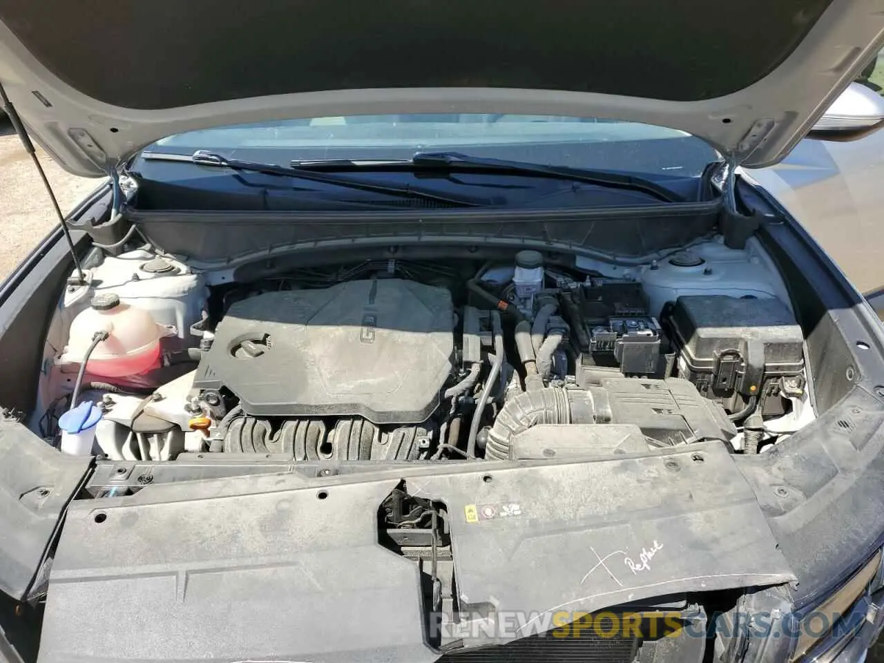 13 Photograph of a damaged car 5NMJC3AE4NH132967 HYUNDAI TUCSON 2022